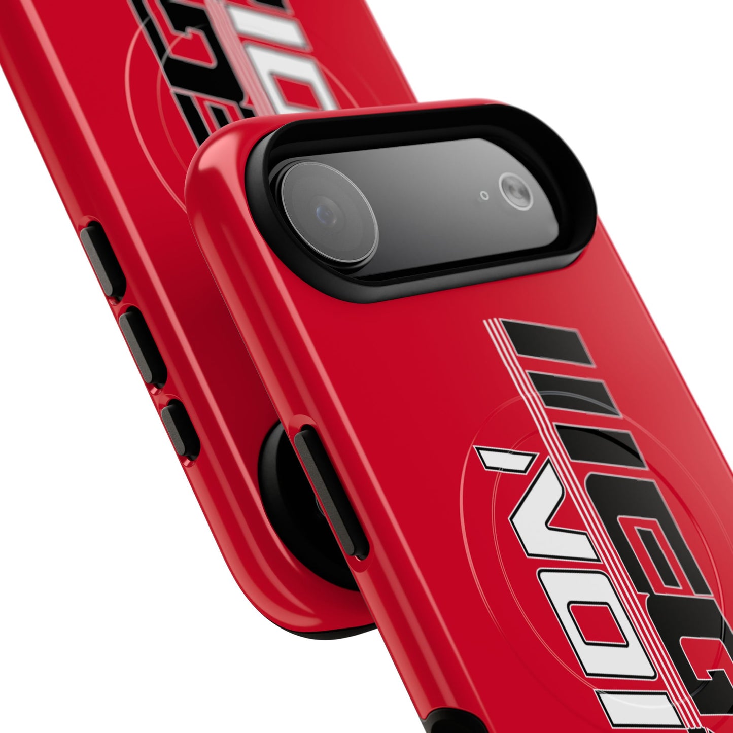 Illegal NoiZe Racing Red Tough Magnetic iPhone Case