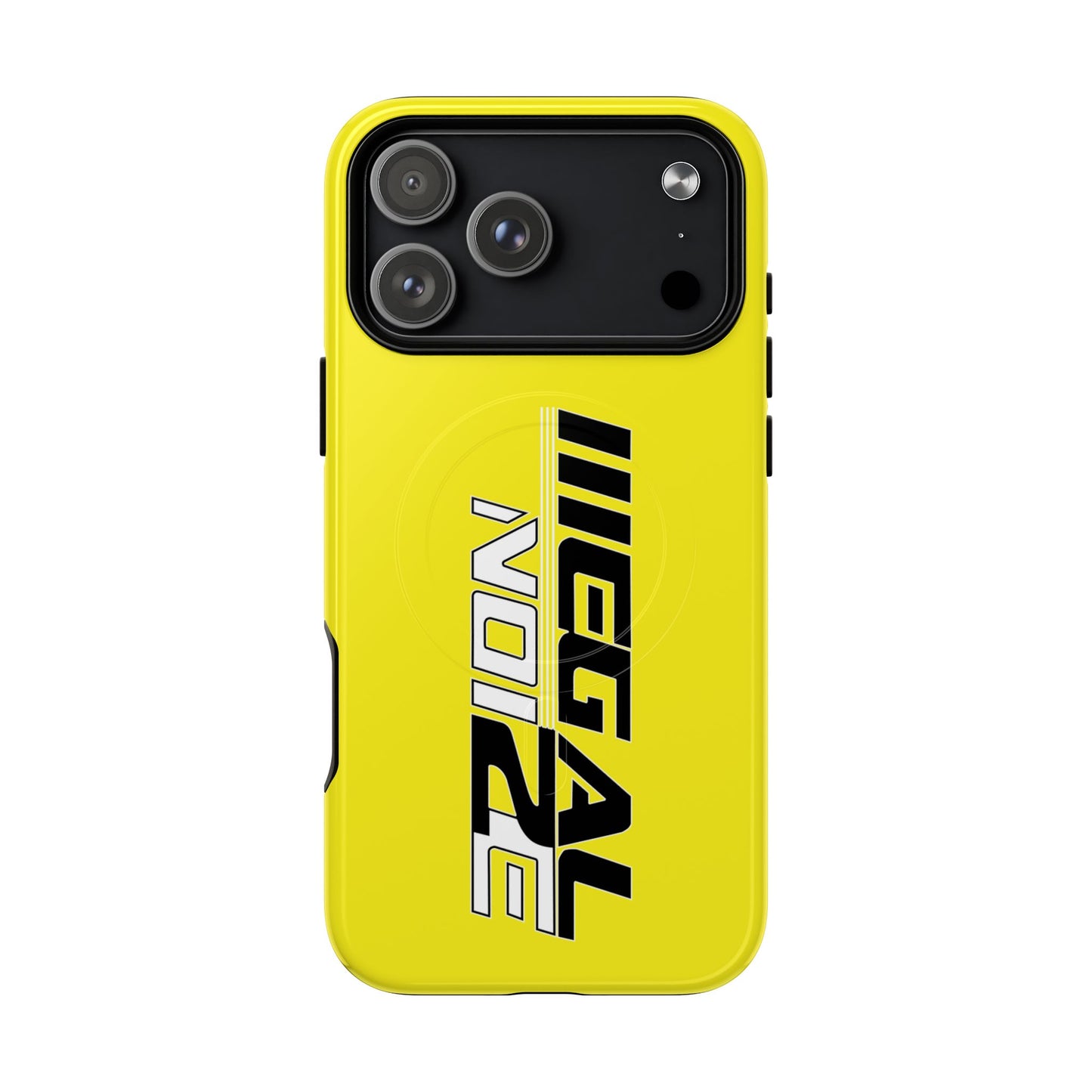 Illegal NoiZe Yellow Tough Magnetic iPhone Case