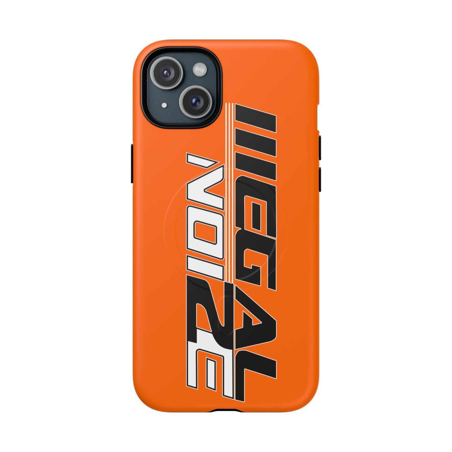 Illegal NoiZe Cosmic Orange Tough Magnetic iPhone Case