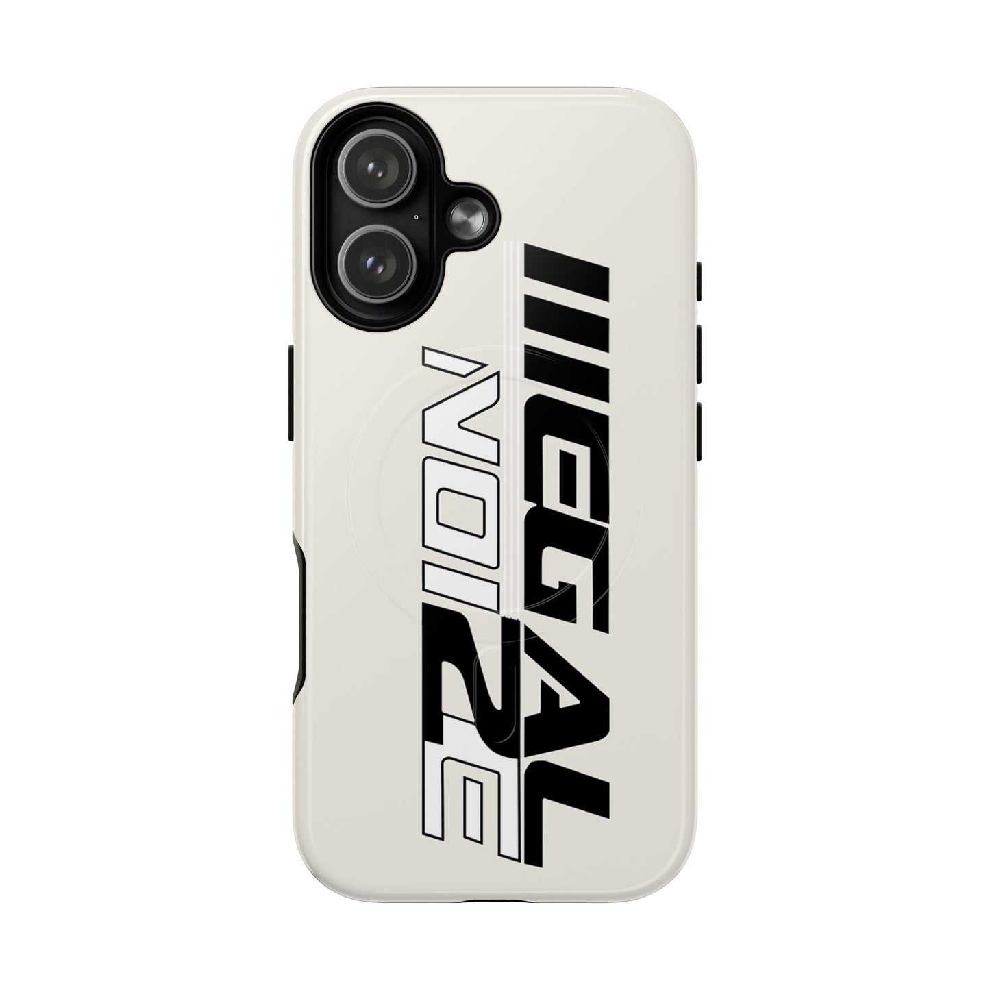 Illegal NoiZe Frost White Tough Magnetic iPhone Case