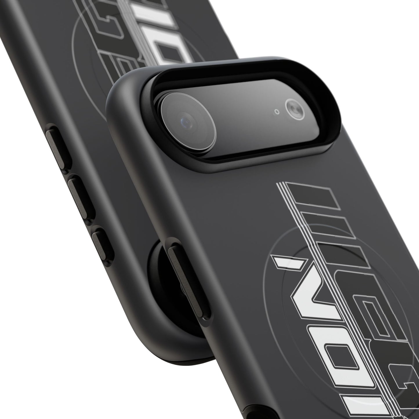Illegal NoiZe Gunmetal Graphite Tough Magnetic iPhone Case