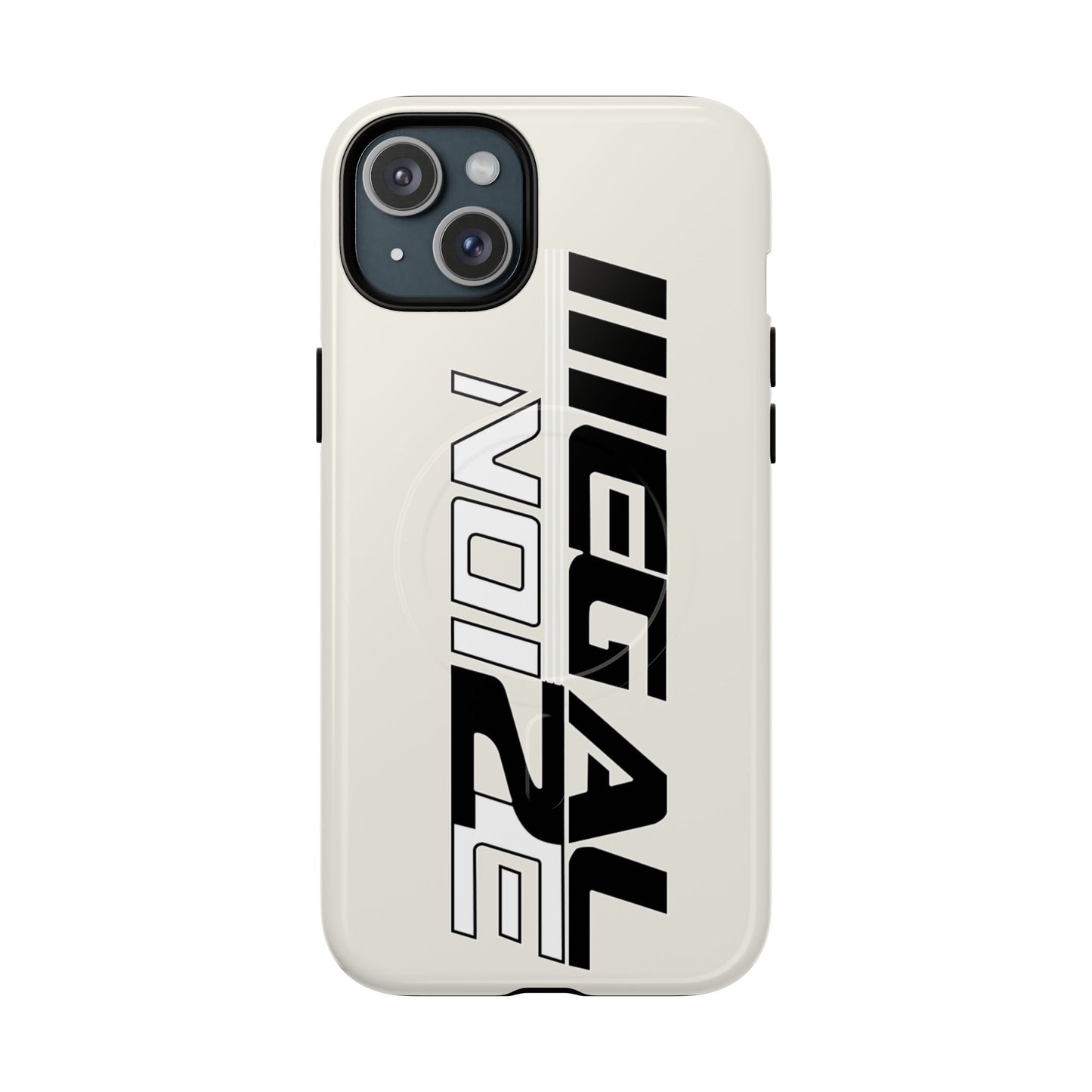 Illegal NoiZe Frost White Tough Magnetic iPhone Case