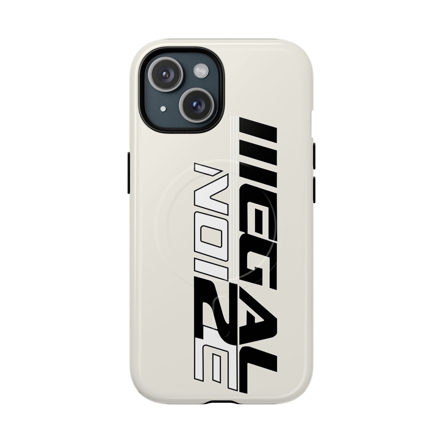 Illegal NoiZe Frost White Tough Magnetic iPhone Case