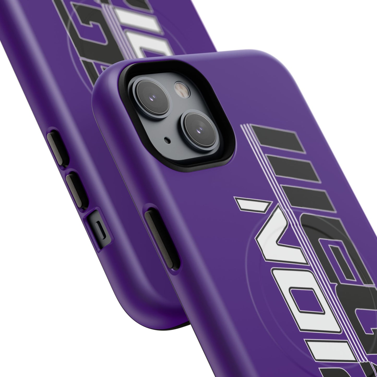 Illegal NoiZe Deep Purple Tough Magnetic iPhone Case