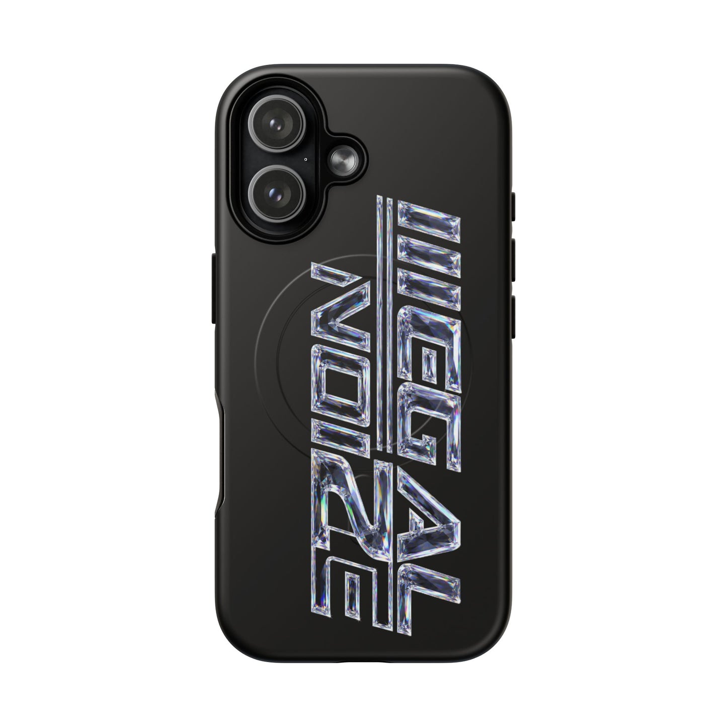 Illegal NoiZe Black Diamond Tough Magnetic iPhone Case