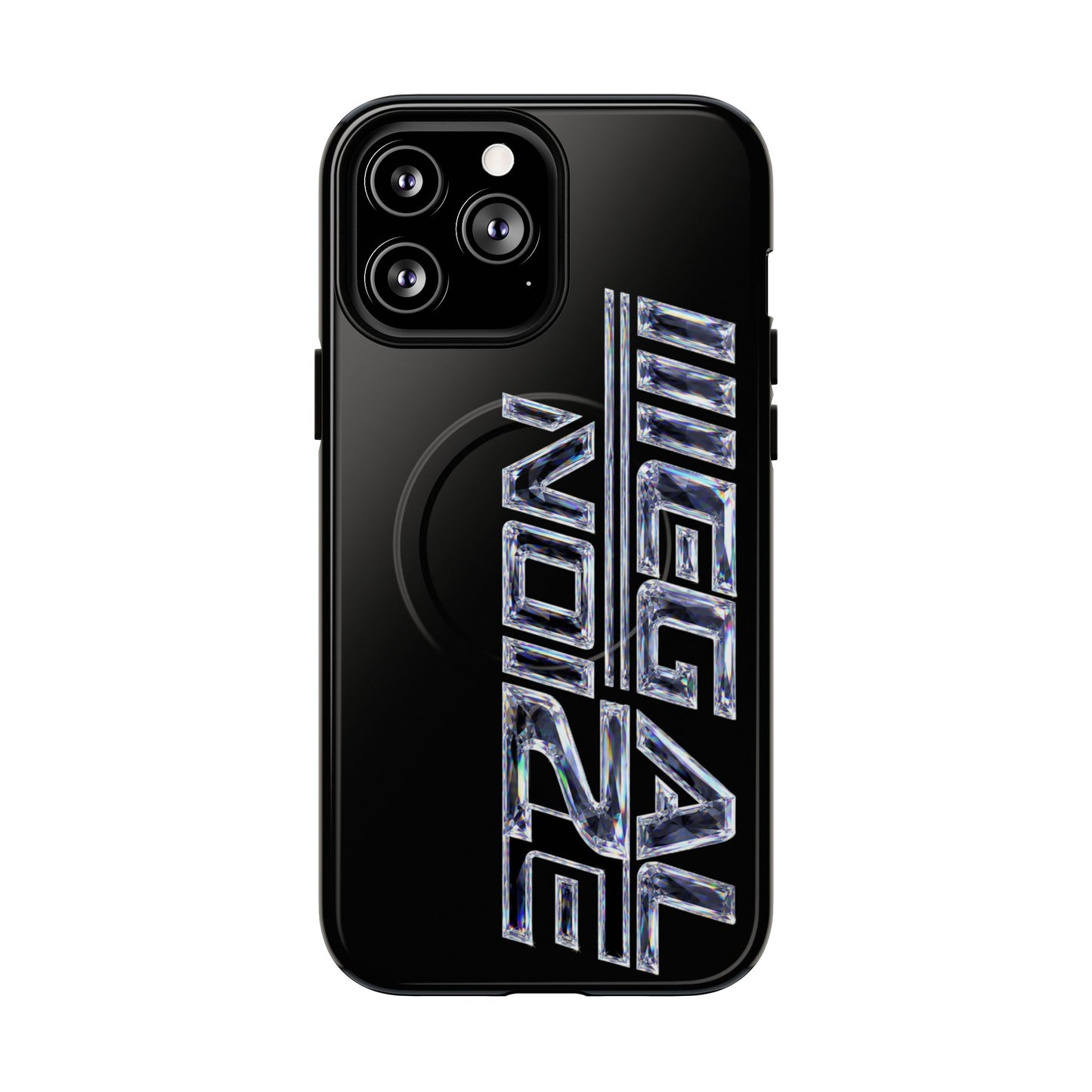 Illegal NoiZe Black Diamond Tough Magnetic iPhone Case