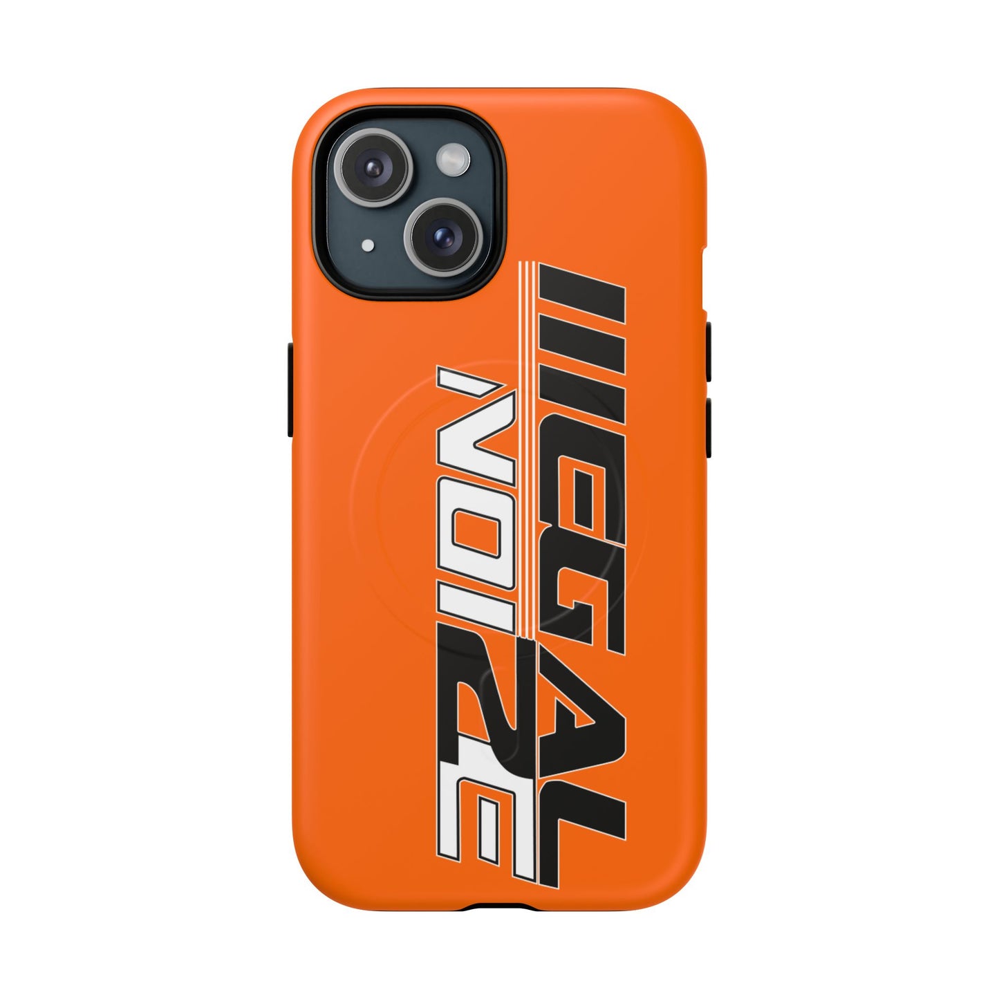 Illegal NoiZe Cosmic Orange Tough Magnetic iPhone Case