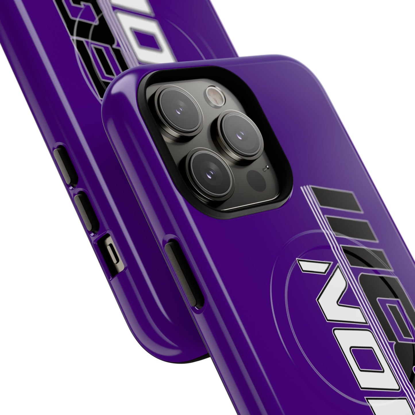 Illegal NoiZe Deep Purple Tough Magnetic iPhone Case