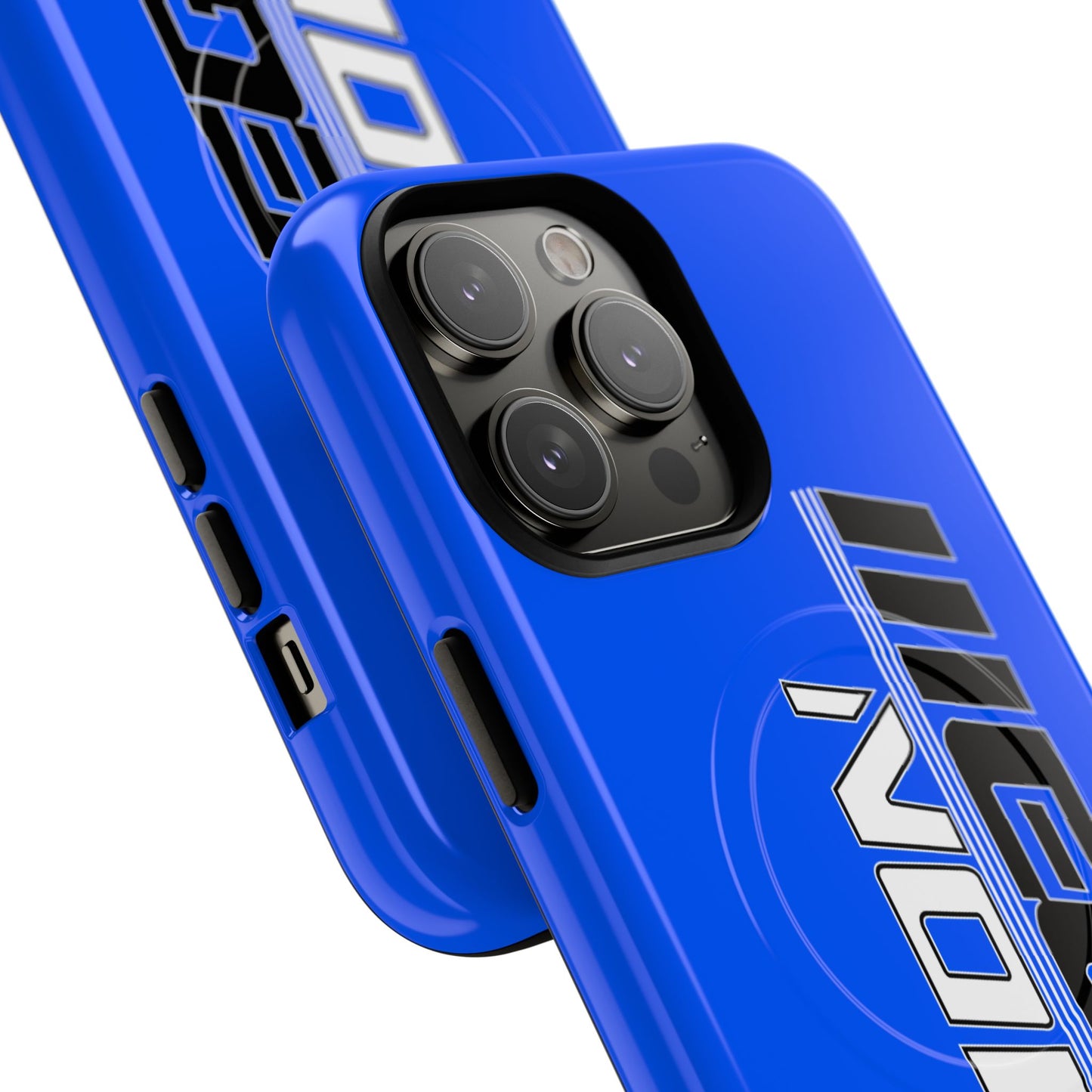 Illegal NoiZe Electric Blue Tough Magnetic iPhone Case