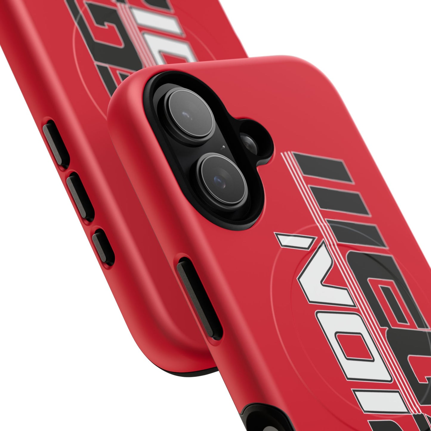 Illegal NoiZe Racing Red Tough Magnetic iPhone Case