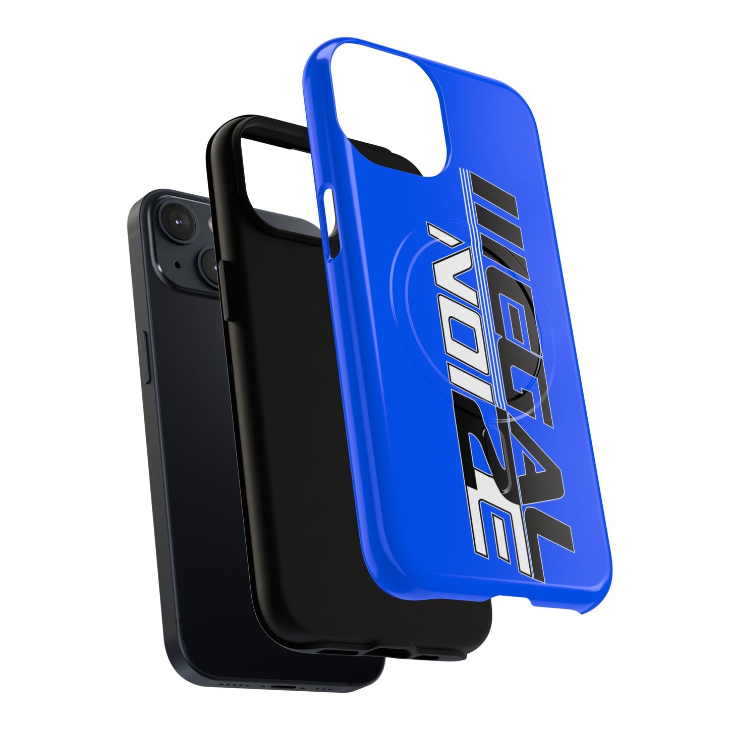 Illegal NoiZe Electric Blue Tough Magnetic iPhone Case
