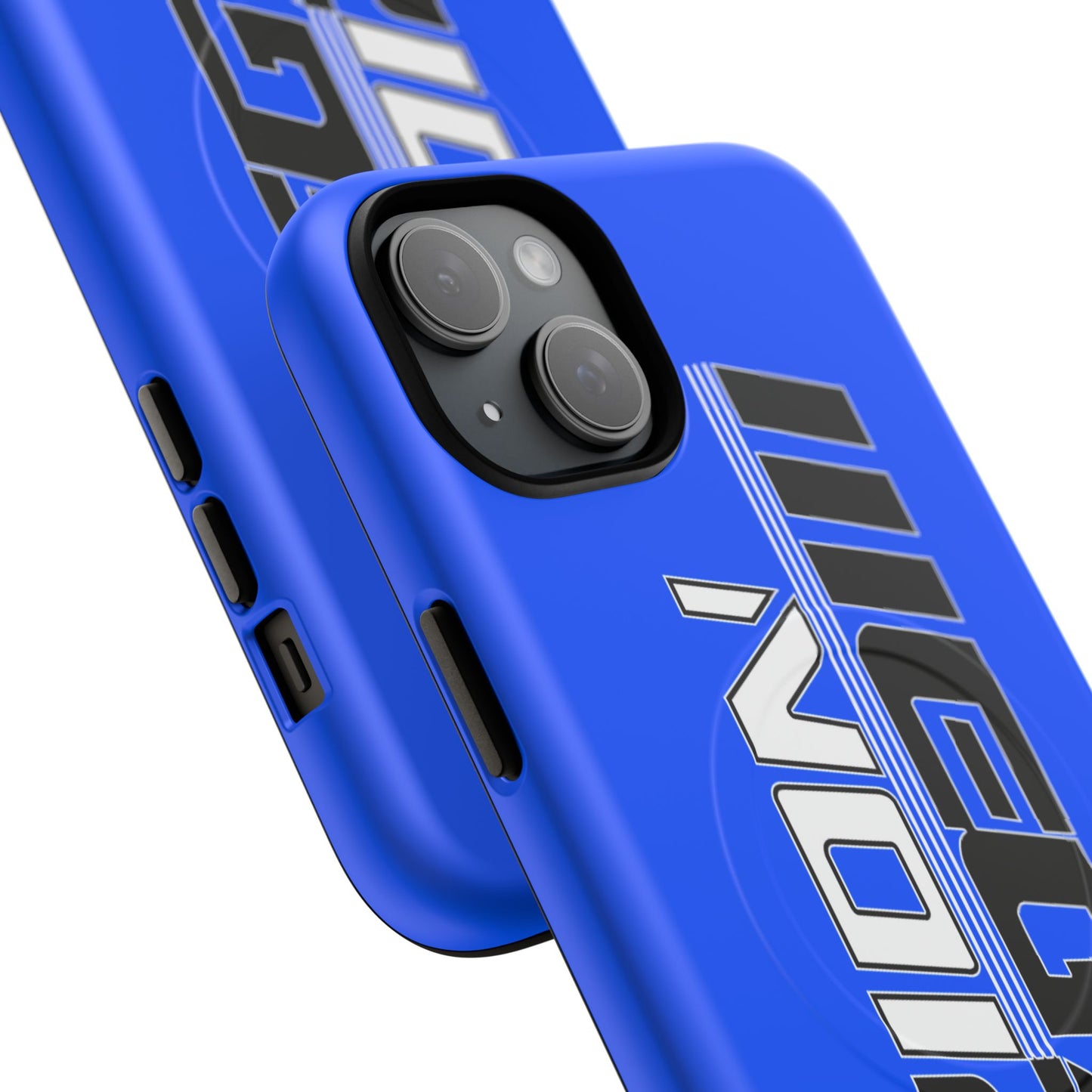 Illegal NoiZe Electric Blue Tough Magnetic iPhone Case