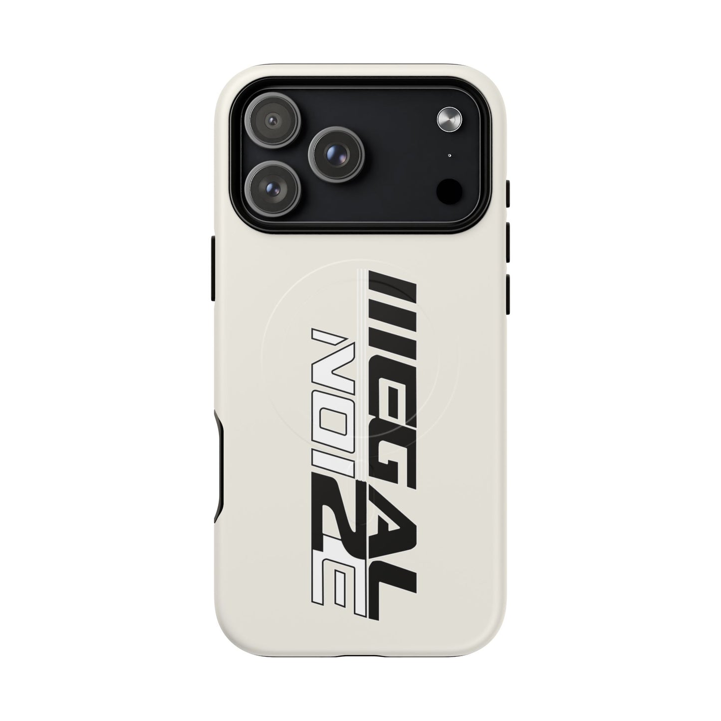 Illegal NoiZe Frost White Tough Magnetic iPhone Case