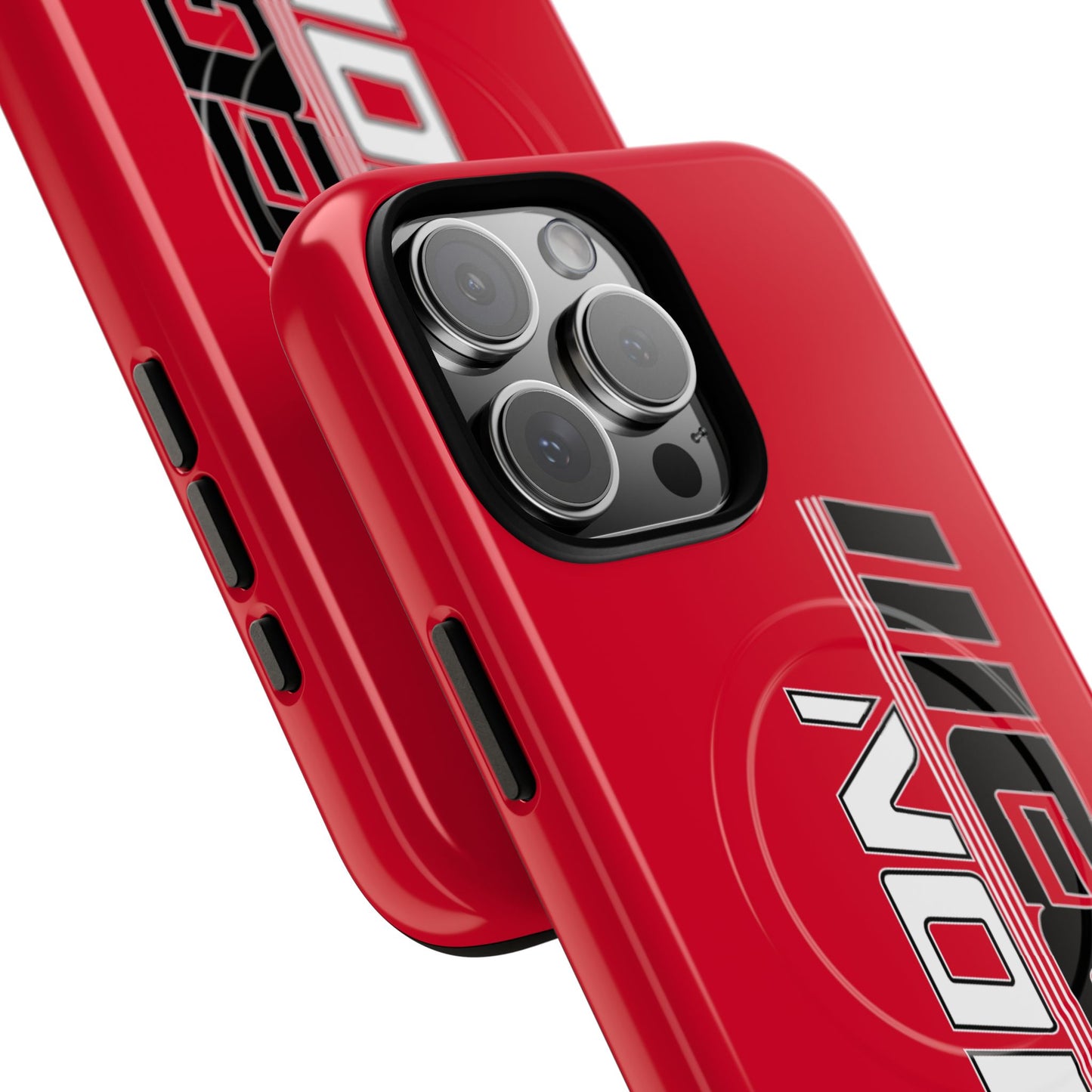 Illegal NoiZe Racing Red Tough Magnetic iPhone Case
