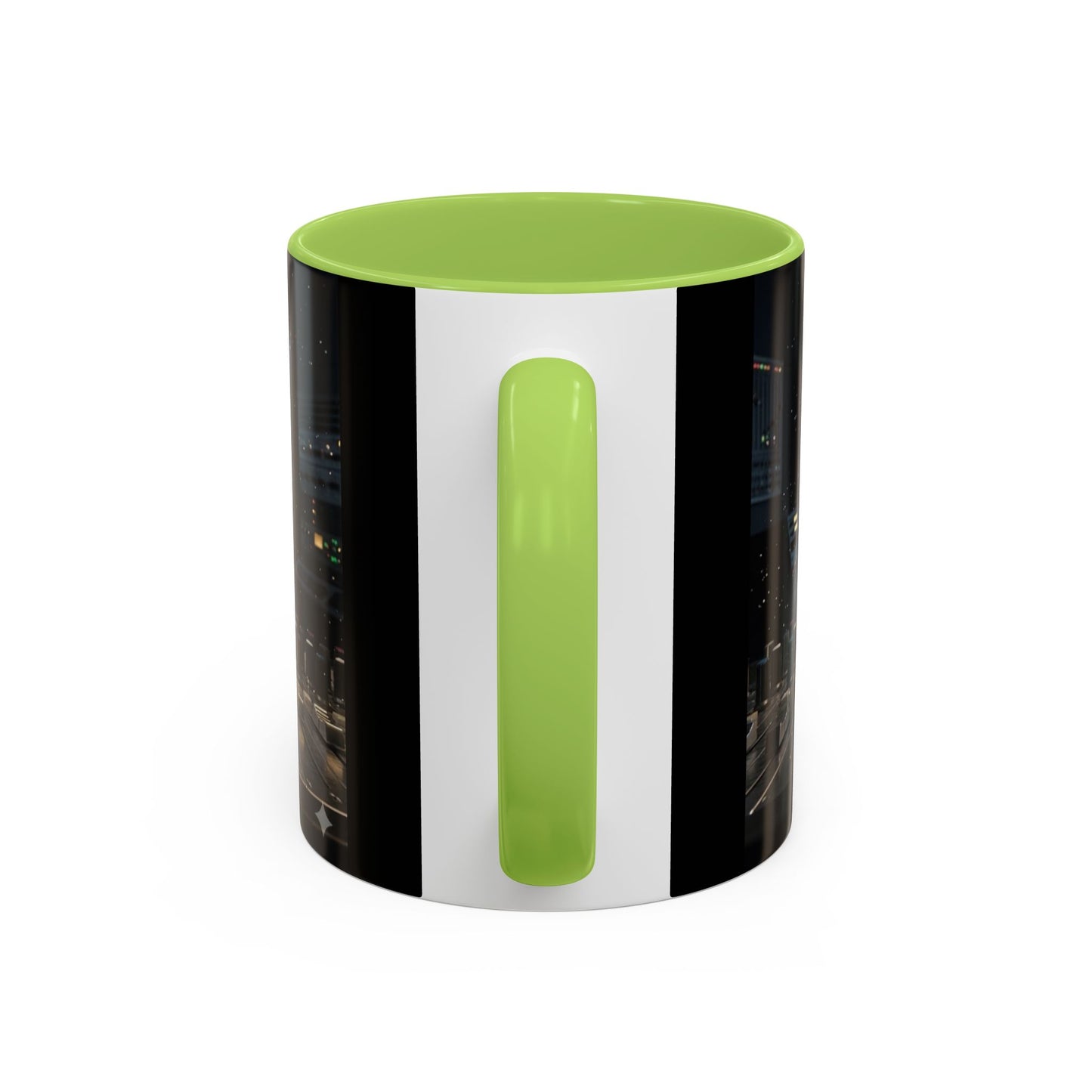 Golden Cassette Galaxy Mug – Retro Music Studio Coffee Cup (11oz)