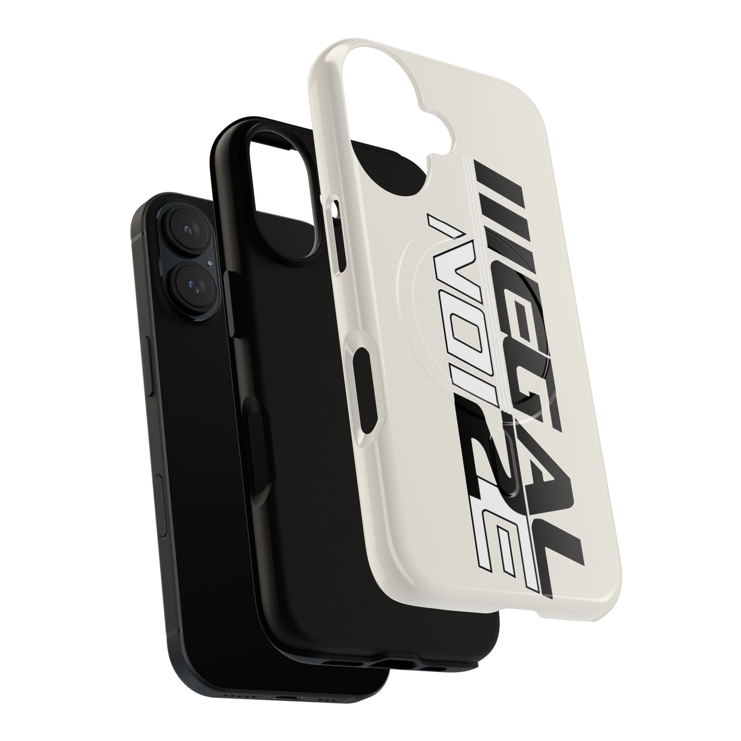 Illegal NoiZe Frost White Tough Magnetic iPhone Case