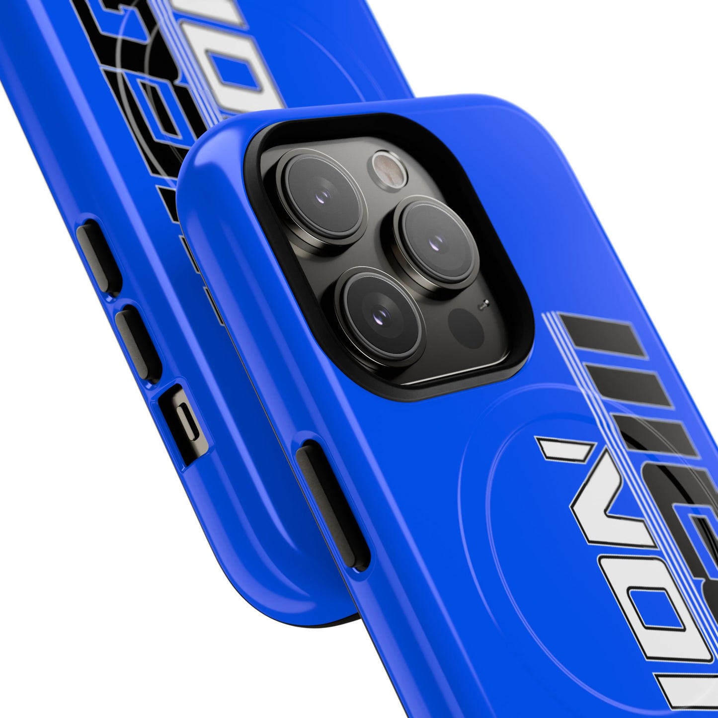 Illegal NoiZe Electric Blue Tough Magnetic iPhone Case