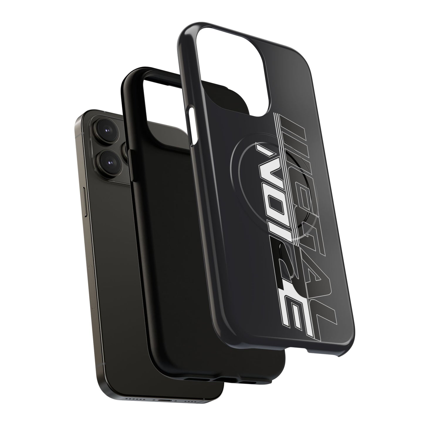 Illegal NoiZe Gunmetal Graphite Tough Magnetic iPhone Case