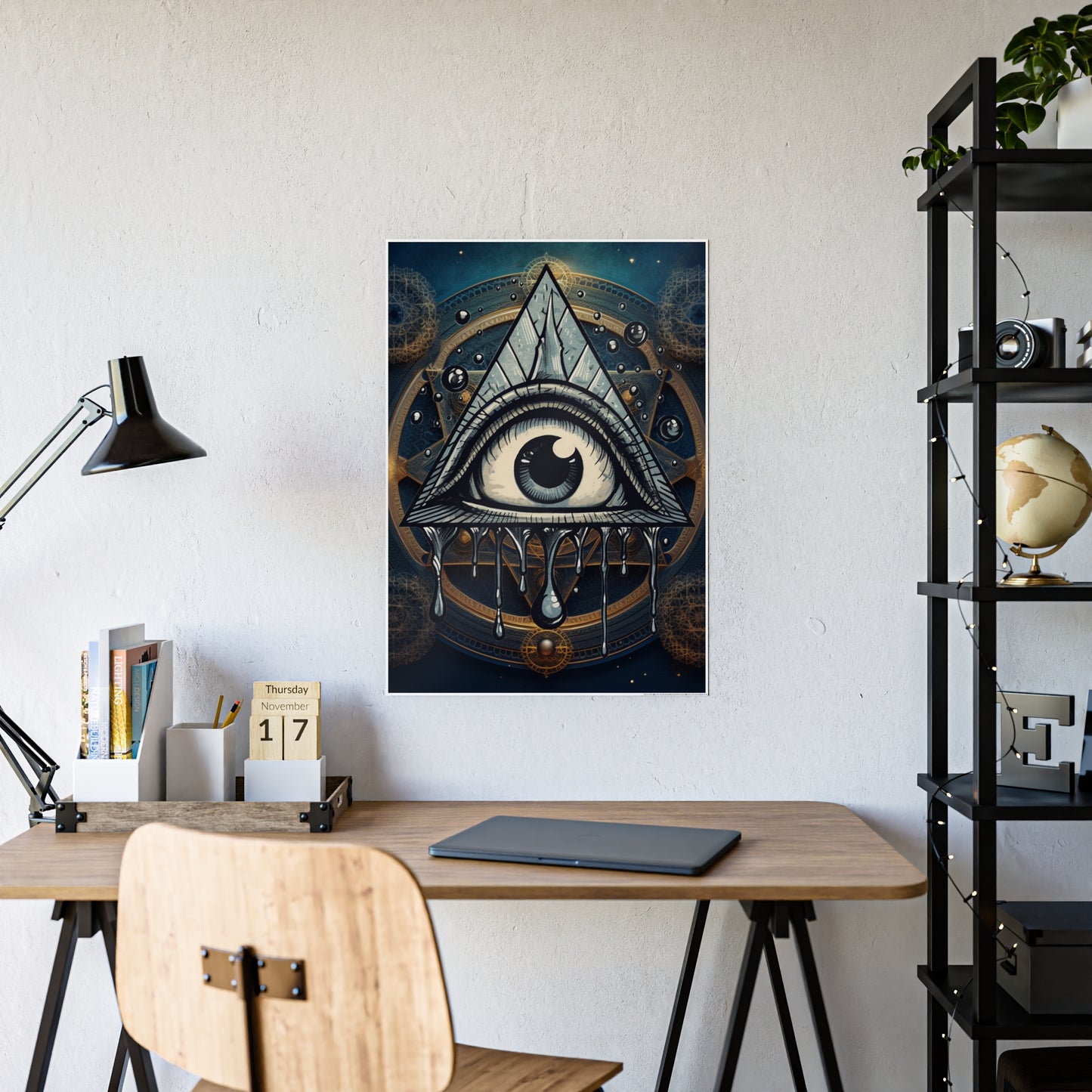 All-Seeing Eye Gloss Poster