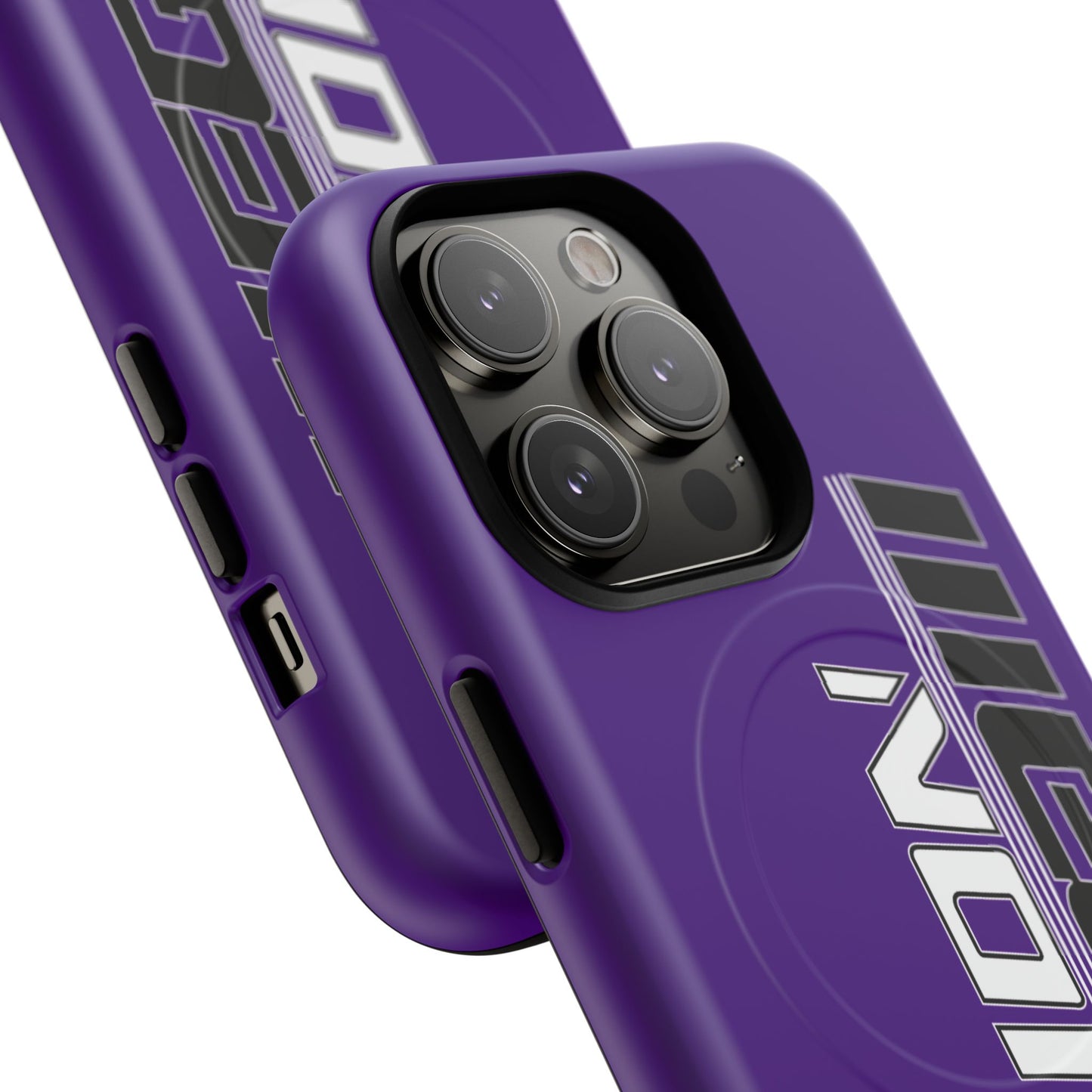 Illegal NoiZe Deep Purple Tough Magnetic iPhone Case