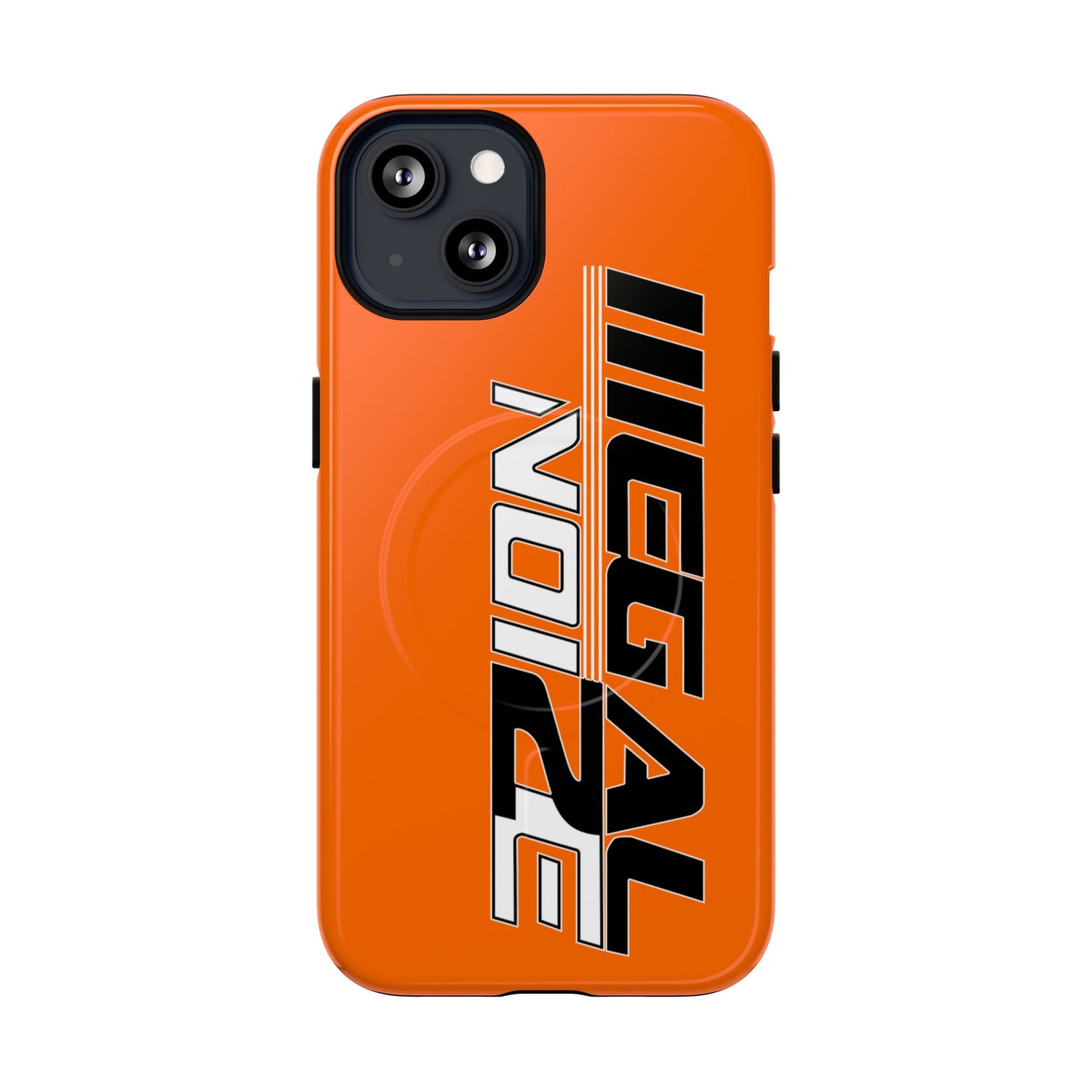 Illegal NoiZe Cosmic Orange Tough Magnetic iPhone Case