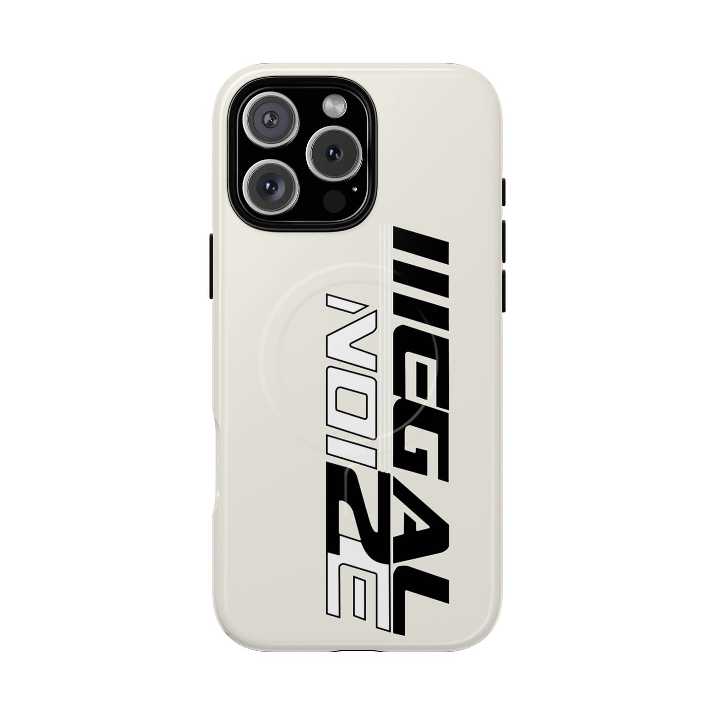 Illegal NoiZe Frost White Tough Magnetic iPhone Case
