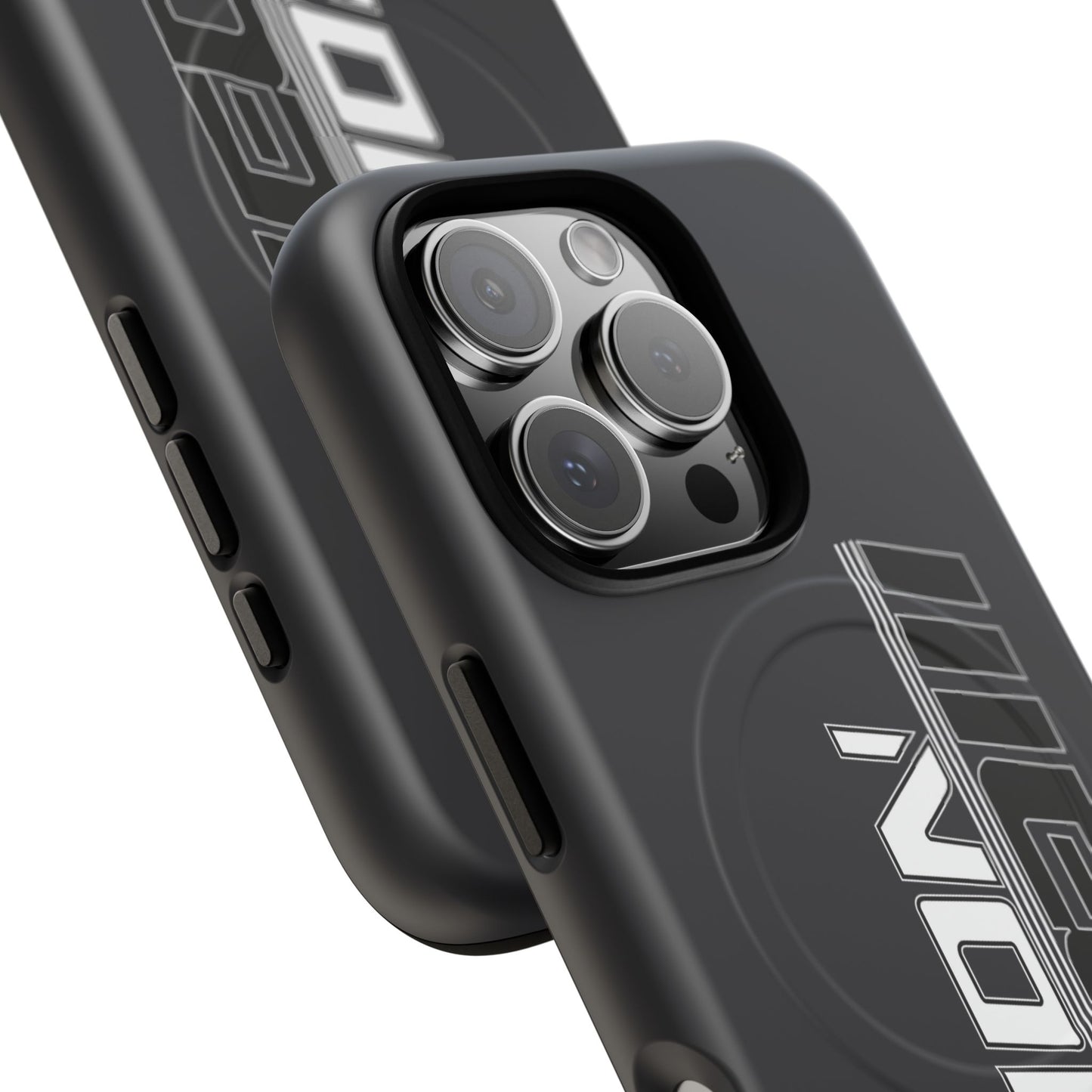 Illegal NoiZe Gunmetal Graphite Tough Magnetic iPhone Case