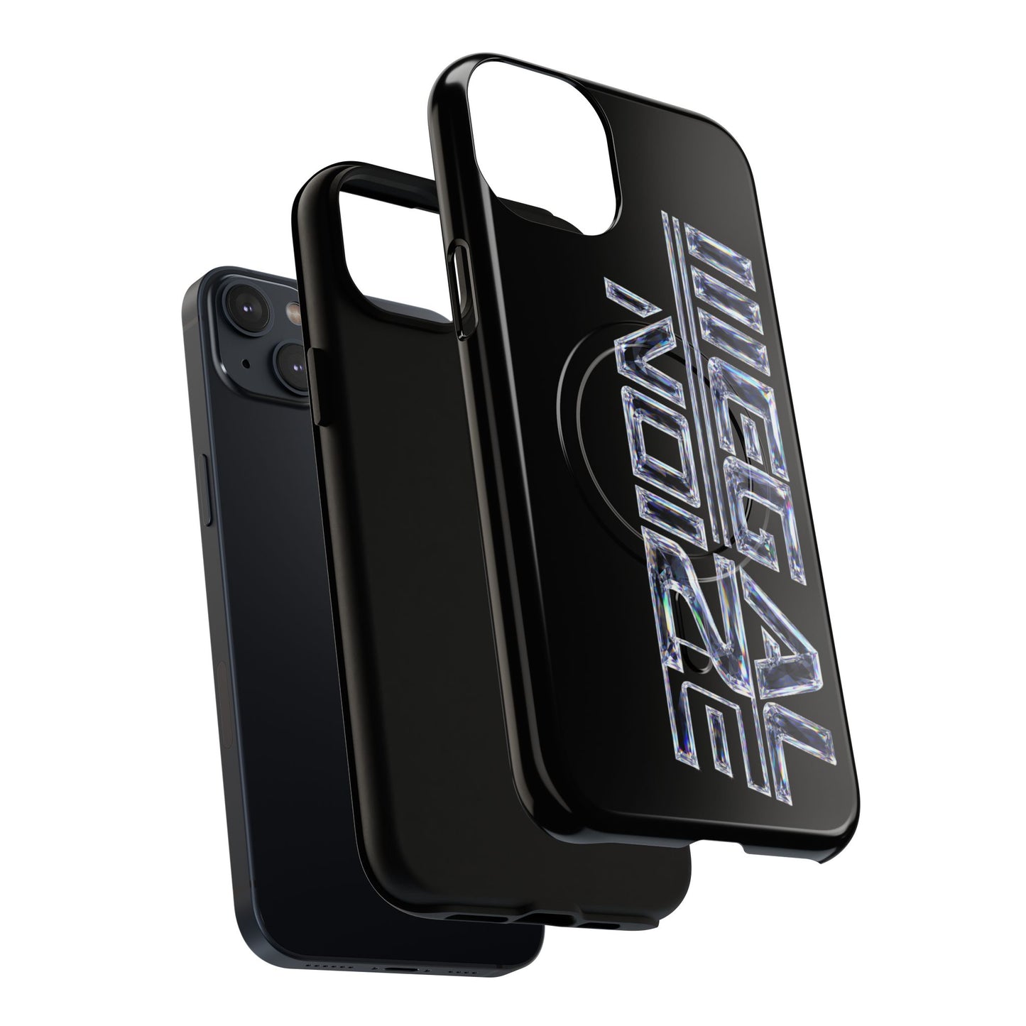 Illegal NoiZe Black Diamond Tough Magnetic iPhone Case