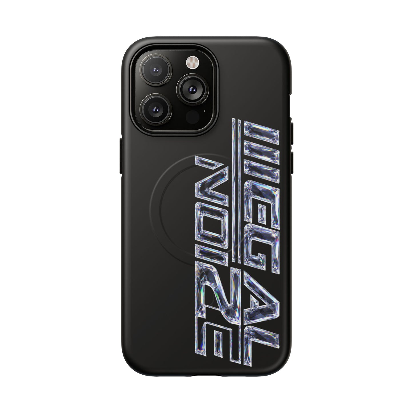 Illegal NoiZe Black Diamond Tough Magnetic iPhone Case
