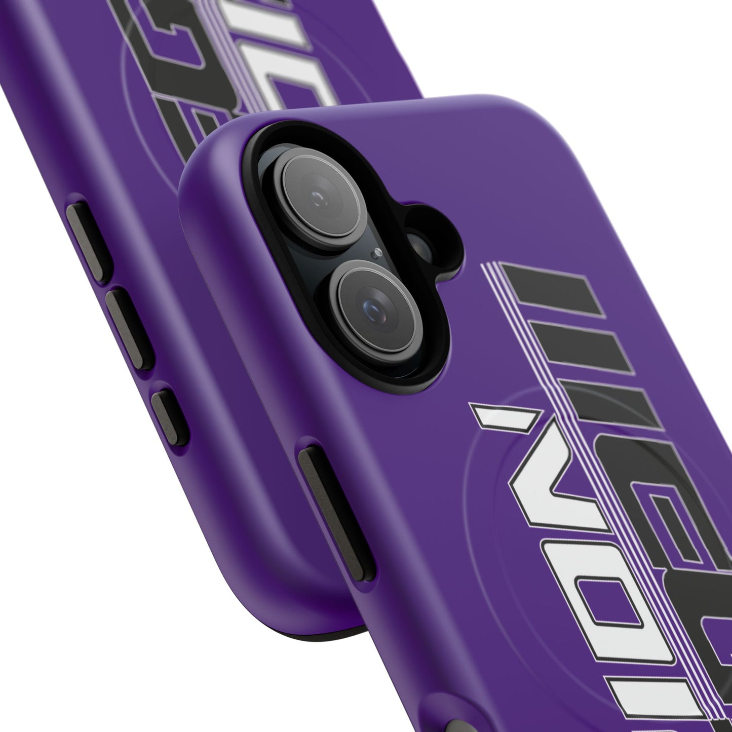 Illegal NoiZe Deep Purple Tough Magnetic iPhone Case