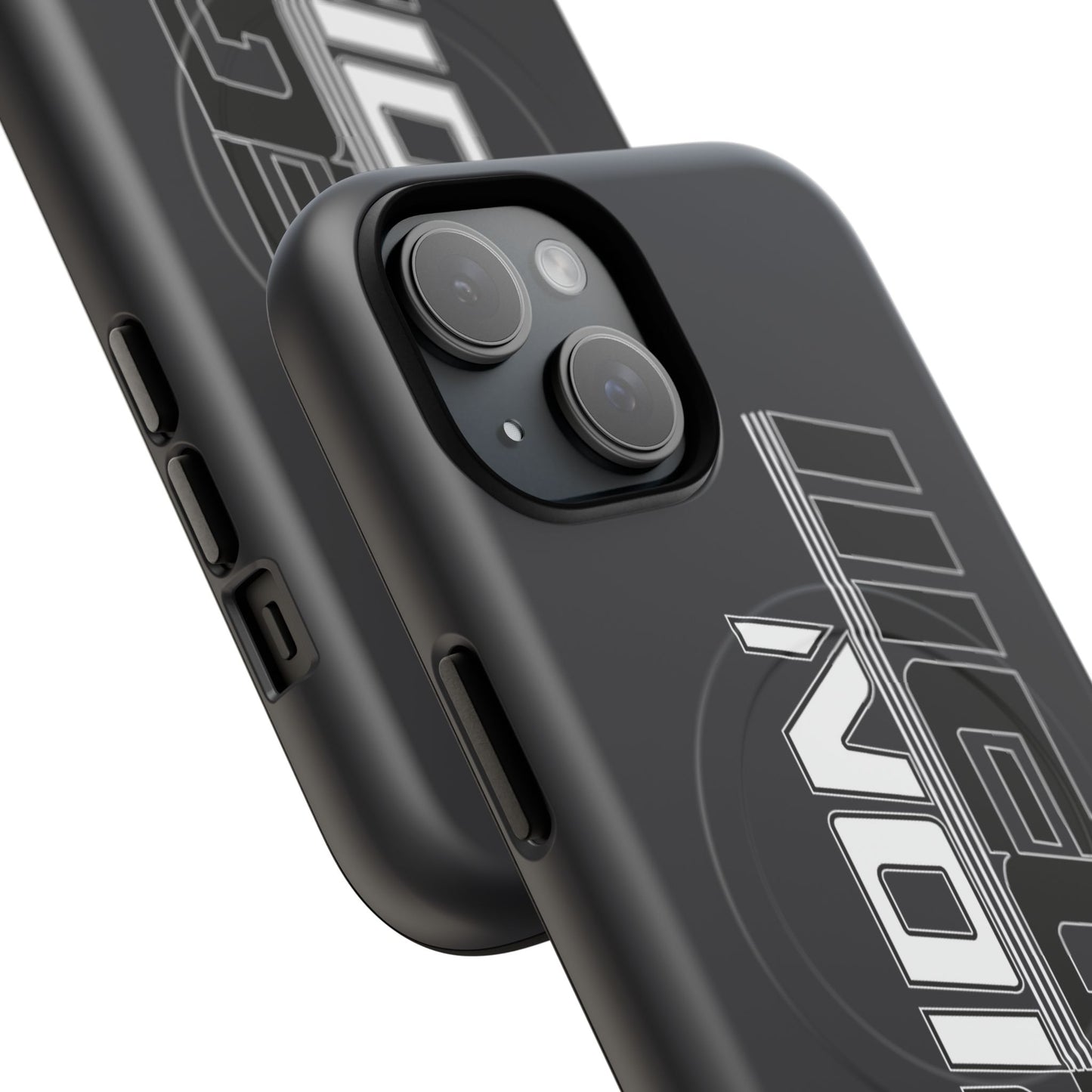 Illegal NoiZe Gunmetal Graphite Tough Magnetic iPhone Case