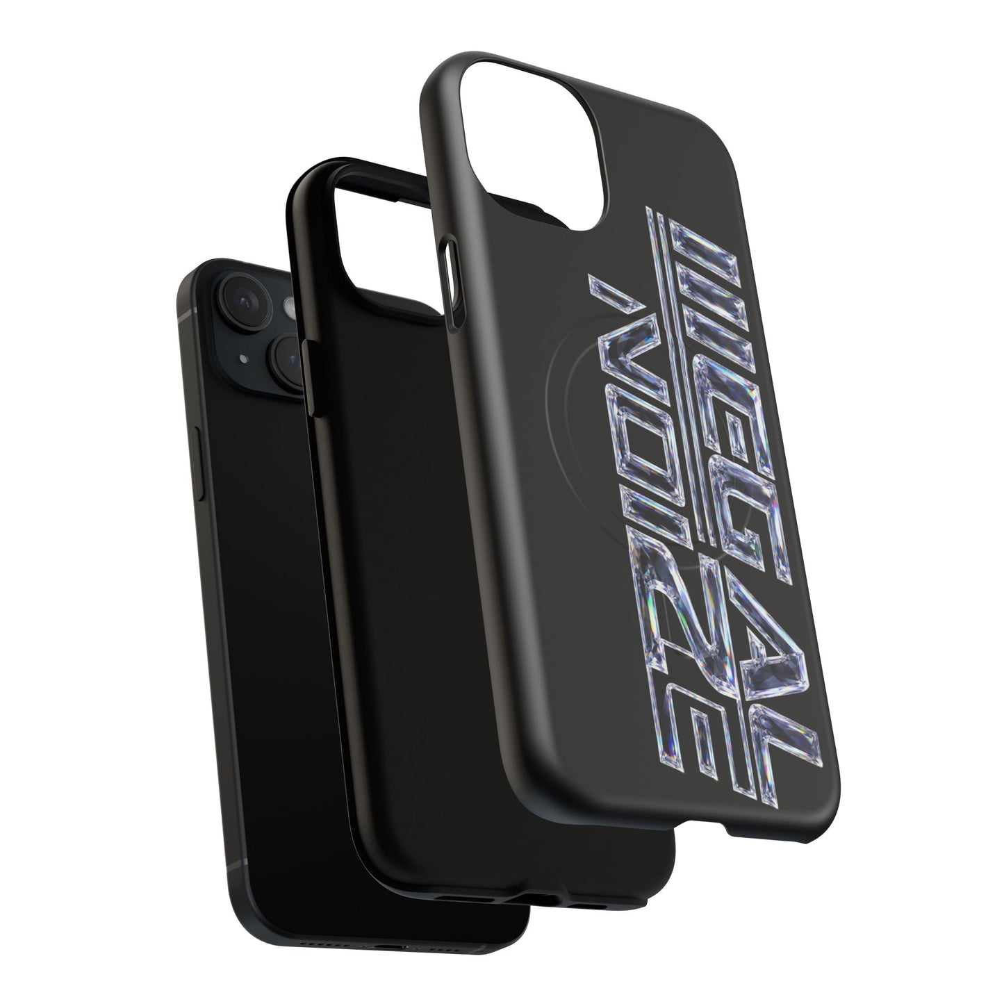 Illegal NoiZe Black Diamond Tough Magnetic iPhone Case