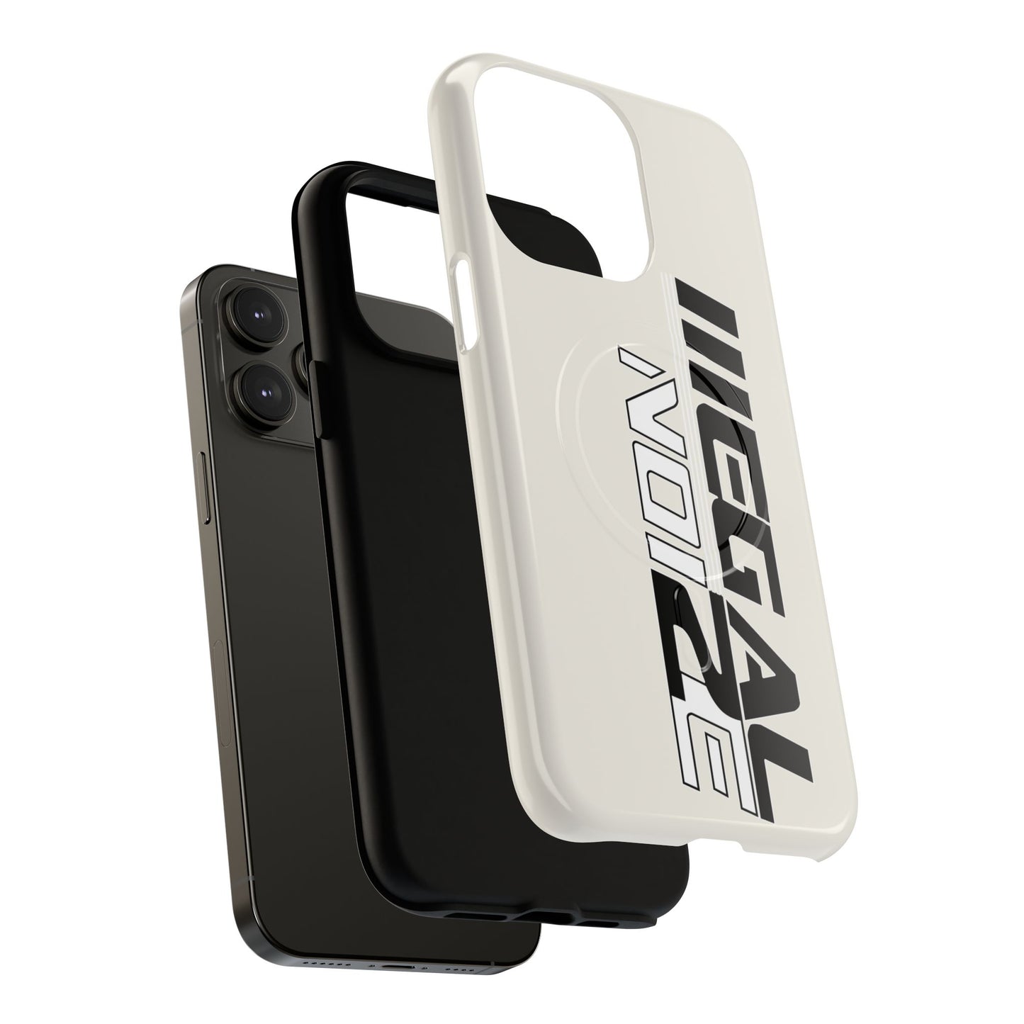 Illegal NoiZe Frost White Tough Magnetic iPhone Case