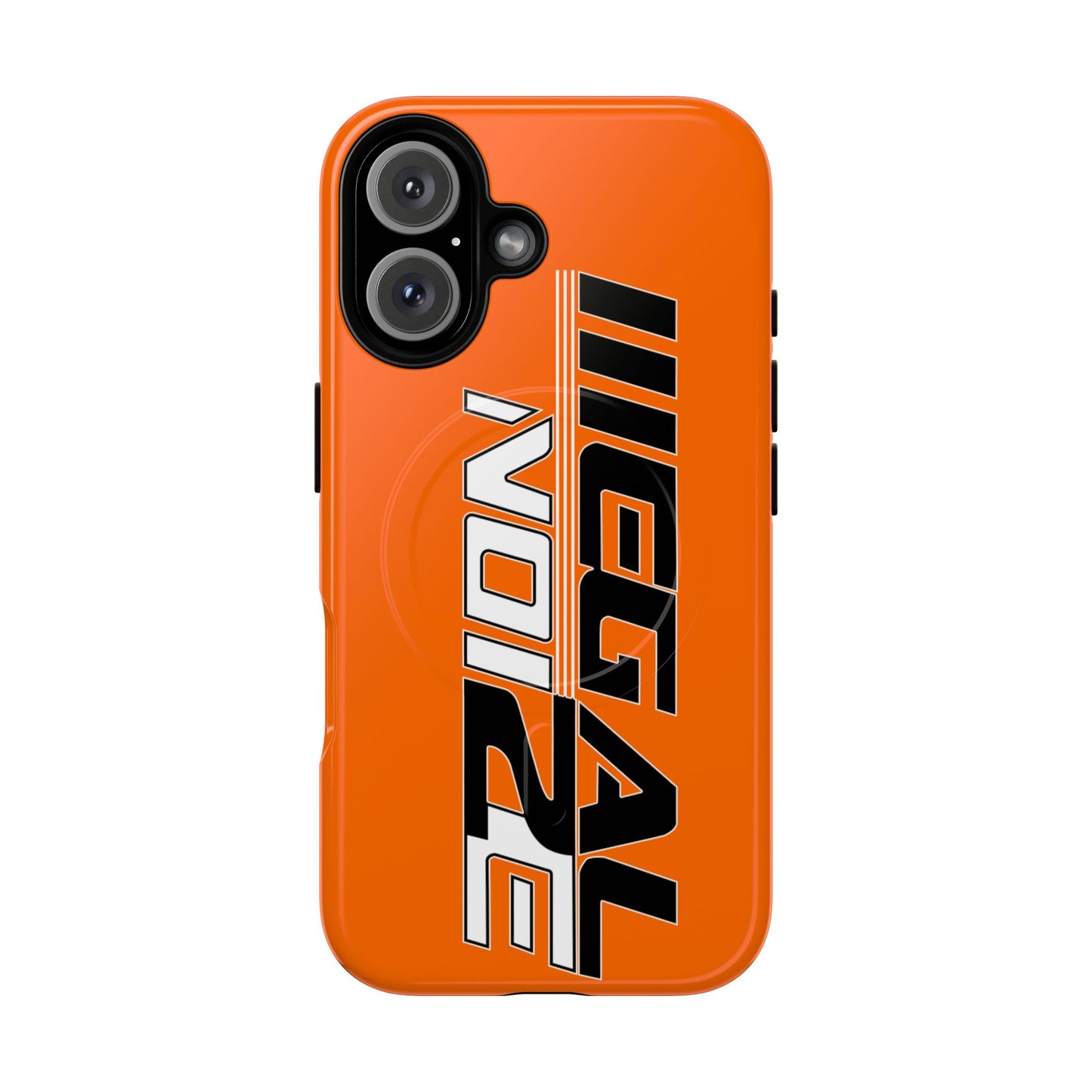 Illegal NoiZe Cosmic Orange Tough Magnetic iPhone Case