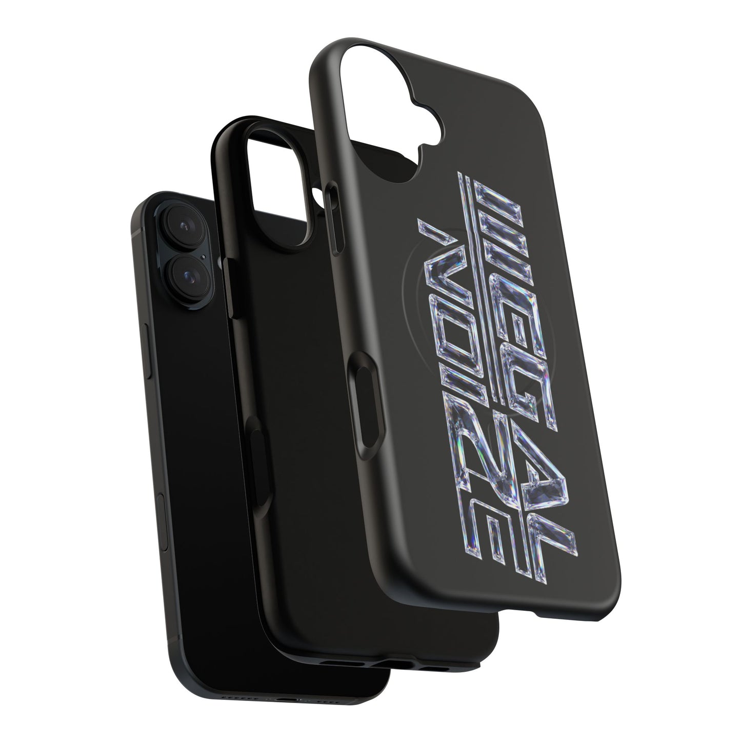 Illegal NoiZe Black Diamond Tough Magnetic iPhone Case
