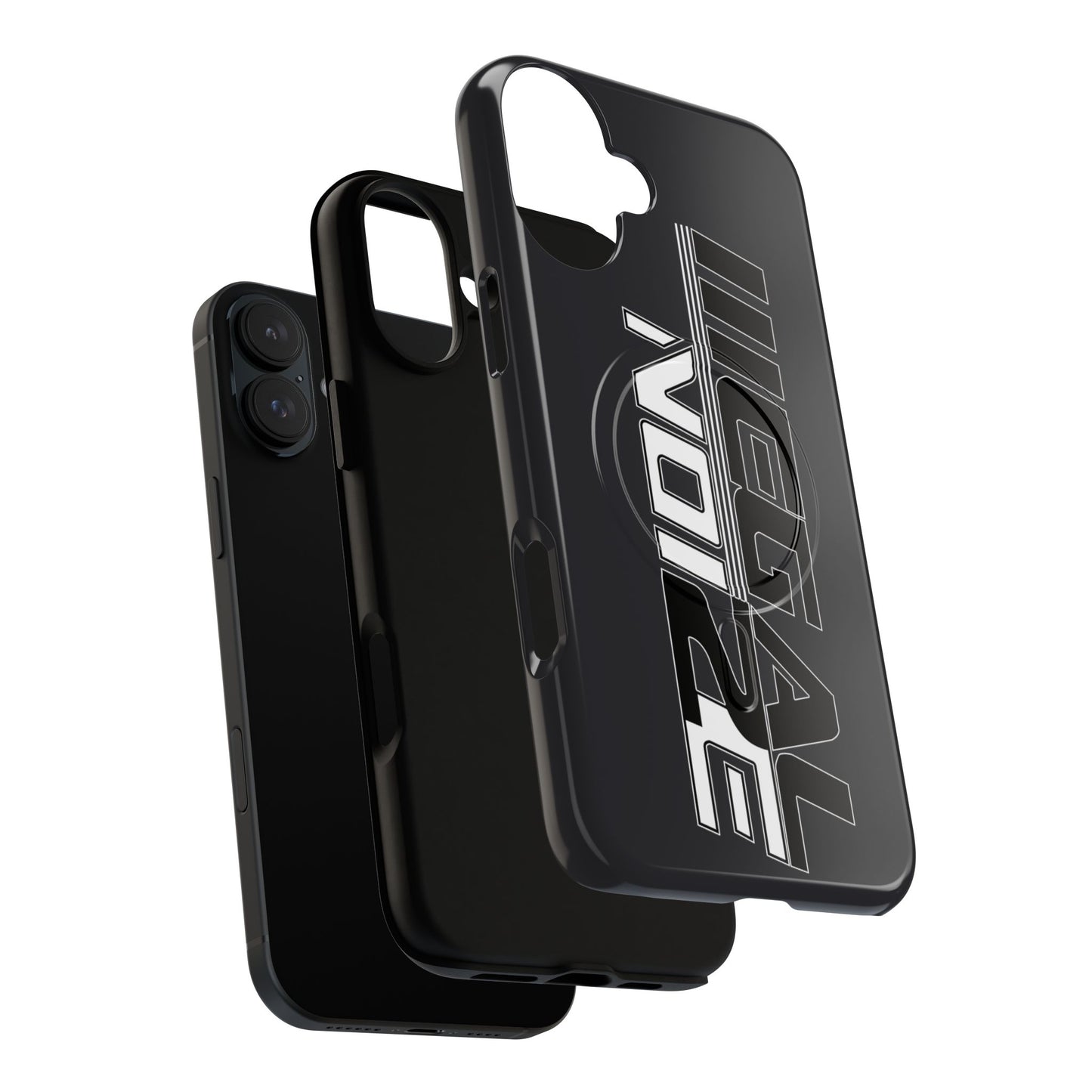Illegal NoiZe Gunmetal Graphite Tough Magnetic iPhone Case