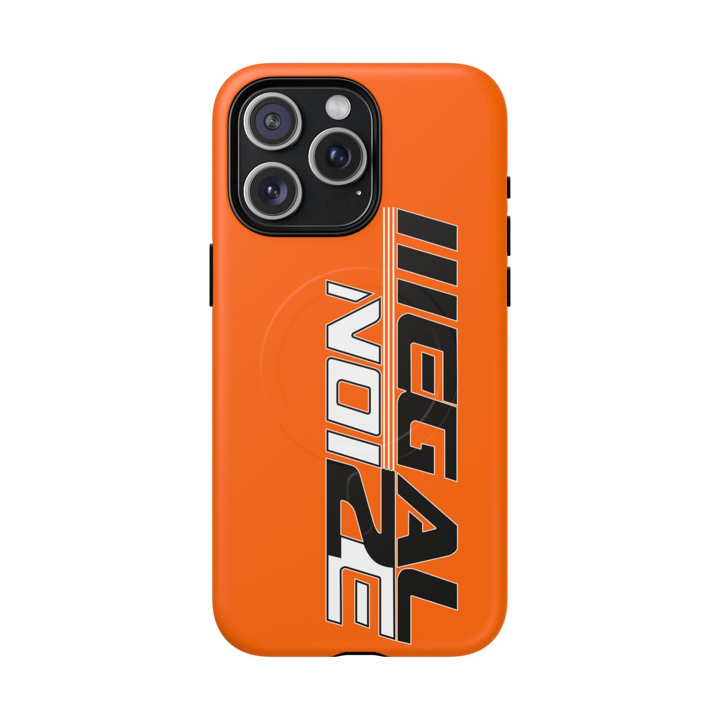 Illegal NoiZe Cosmic Orange Tough Magnetic iPhone Case