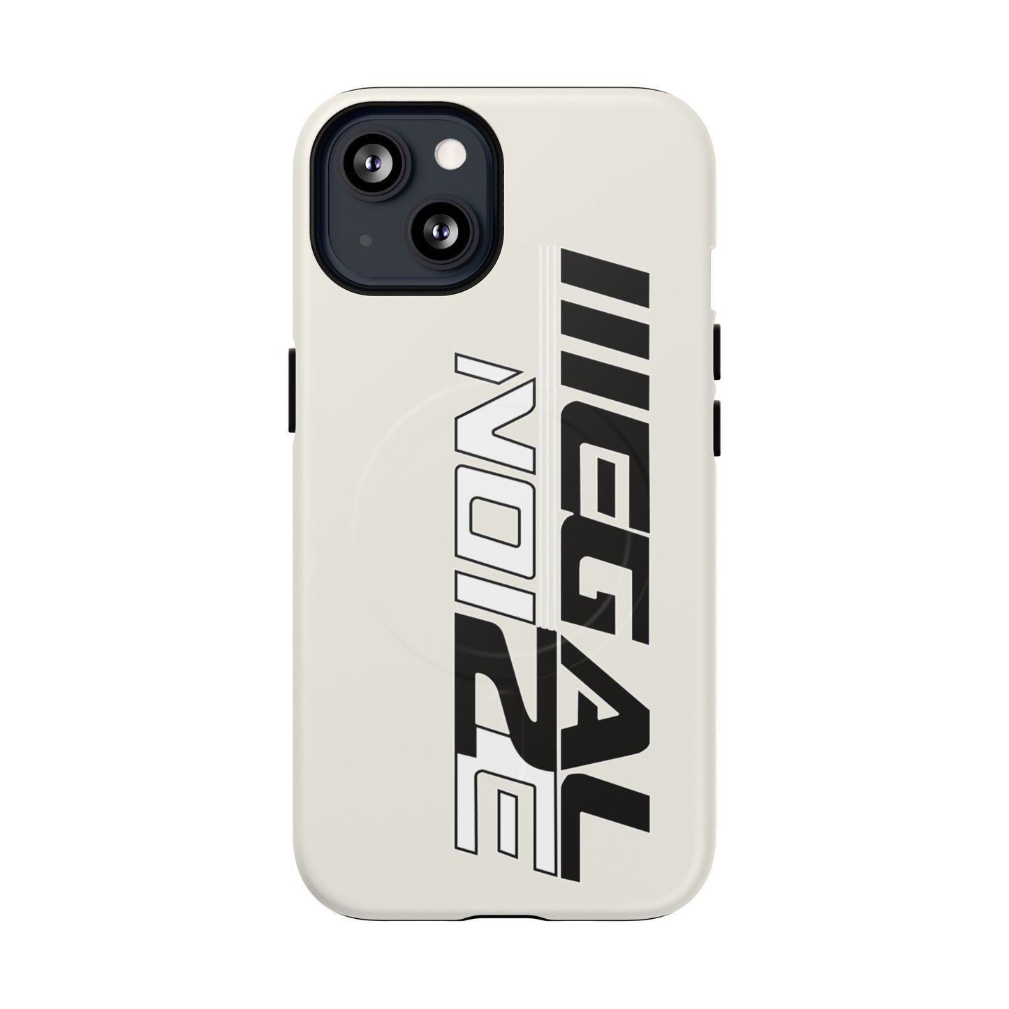 Illegal NoiZe Frost White Tough Magnetic iPhone Case