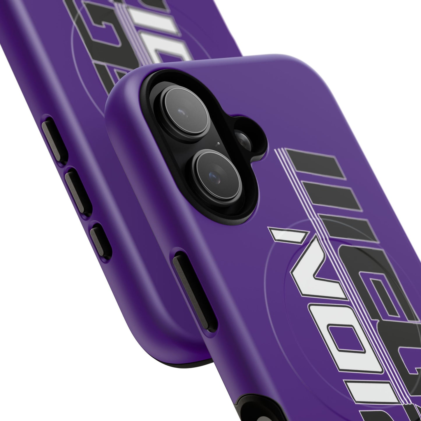 Illegal NoiZe Deep Purple Tough Magnetic iPhone Case