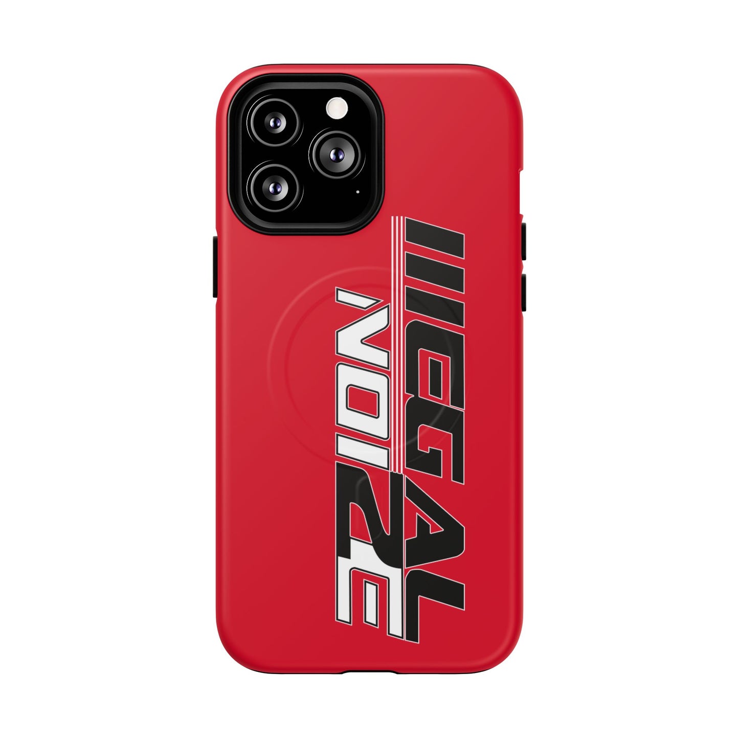 Illegal NoiZe Racing Red Tough Magnetic iPhone Case