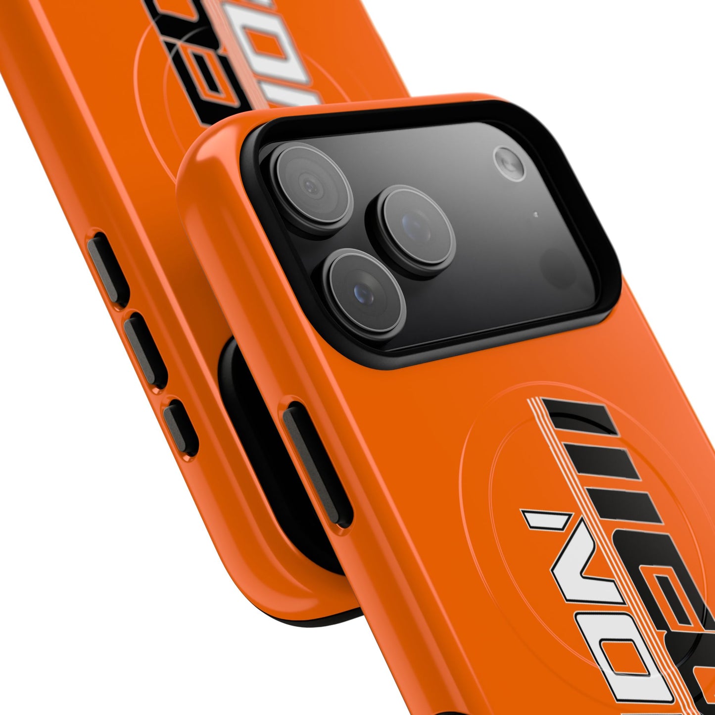 Illegal NoiZe Cosmic Orange Tough Magnetic iPhone Case