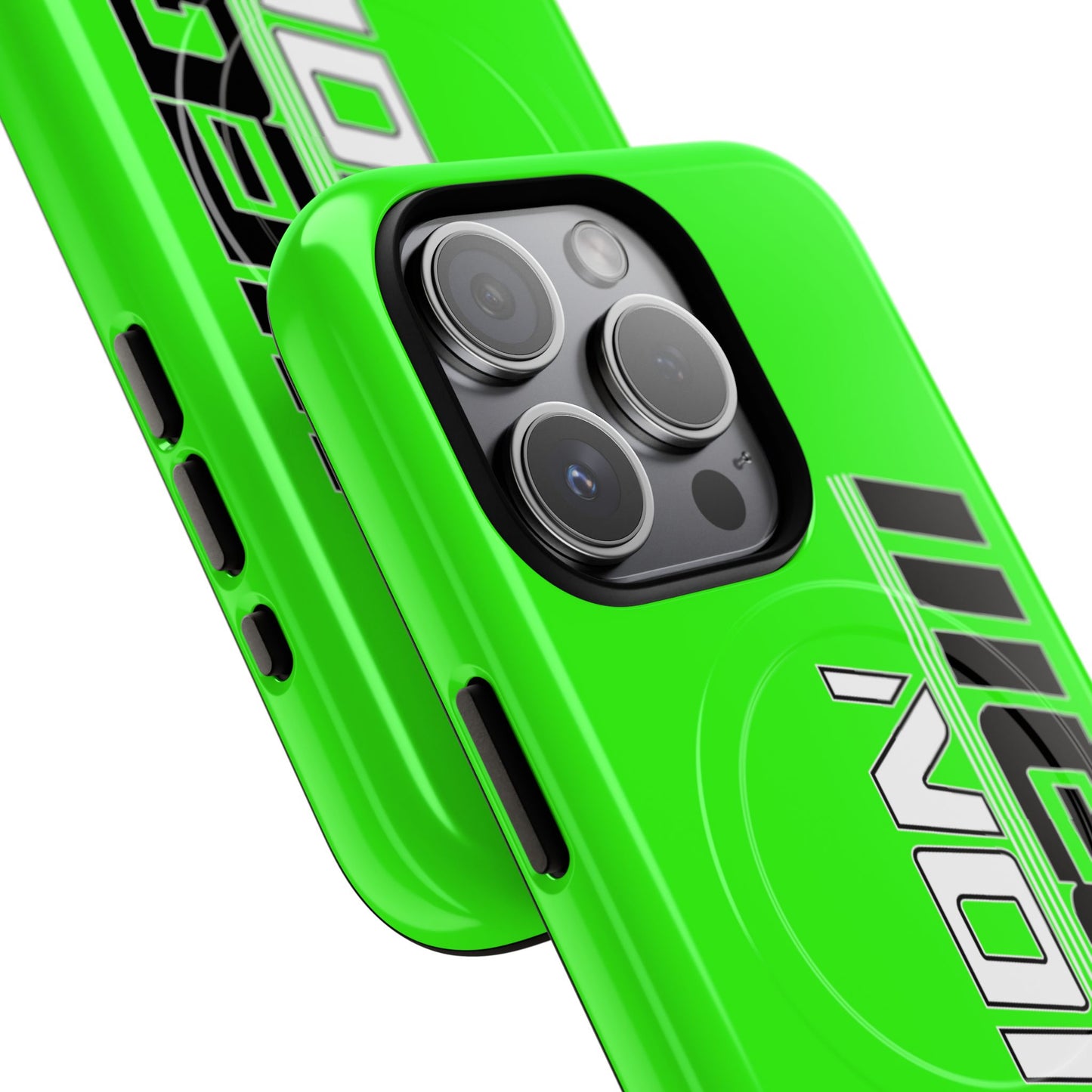 Illegal NoiZe Neon Green Tough Magnetic iPhone Case