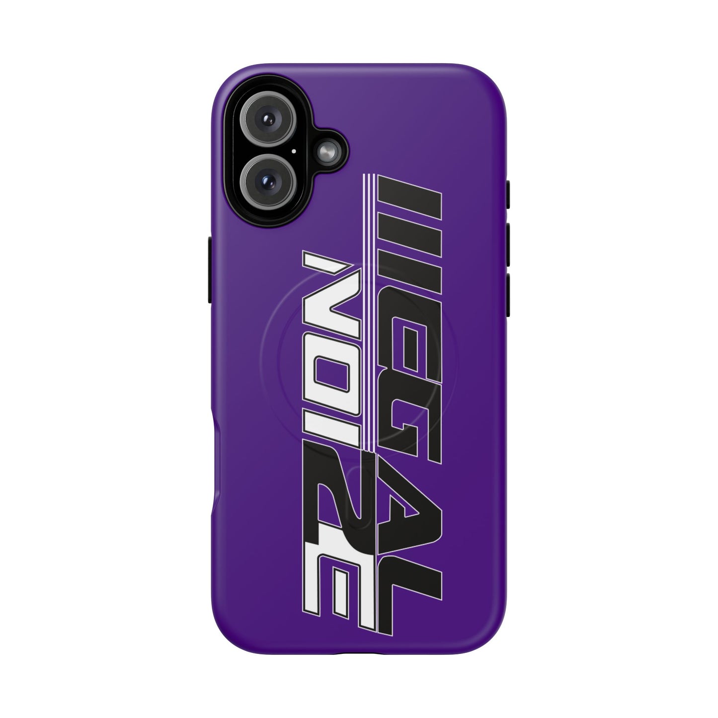 Illegal NoiZe Deep Purple Tough Magnetic iPhone Case