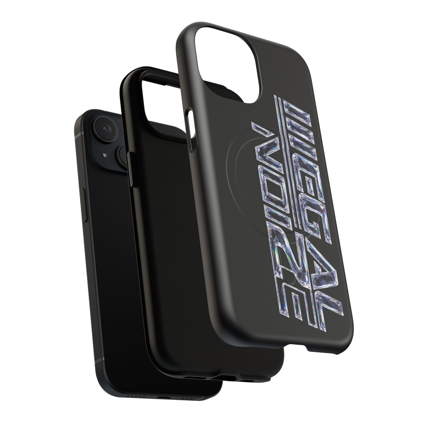 Illegal NoiZe Black Diamond Tough Magnetic iPhone Case