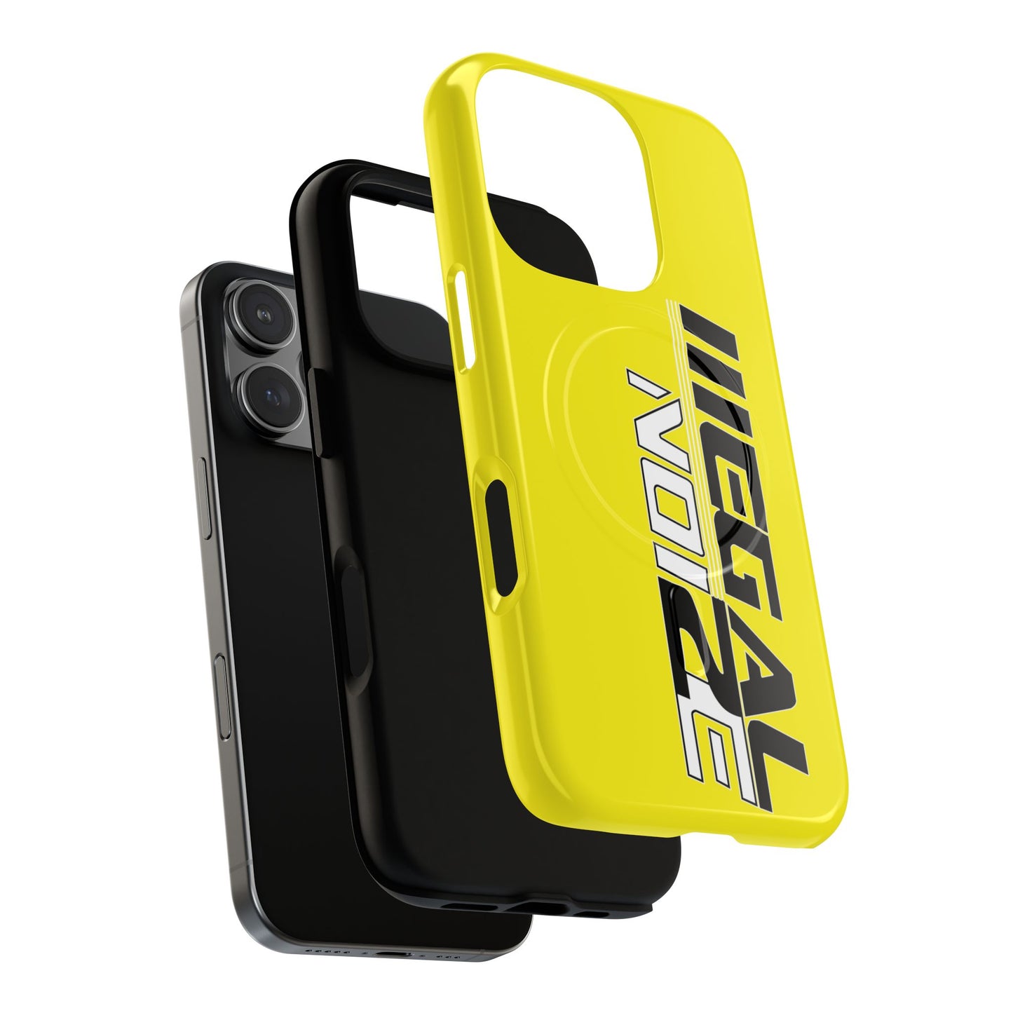 Illegal NoiZe Yellow Tough Magnetic iPhone Case