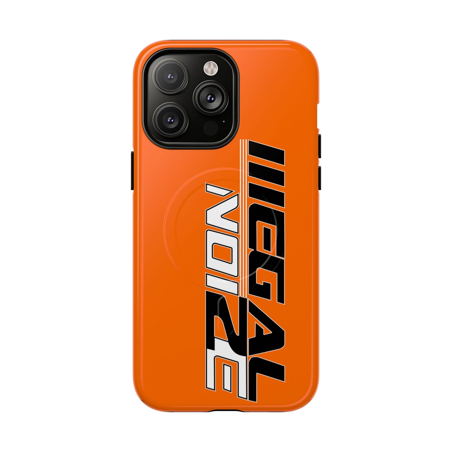 Illegal NoiZe Cosmic Orange Tough Magnetic iPhone Case