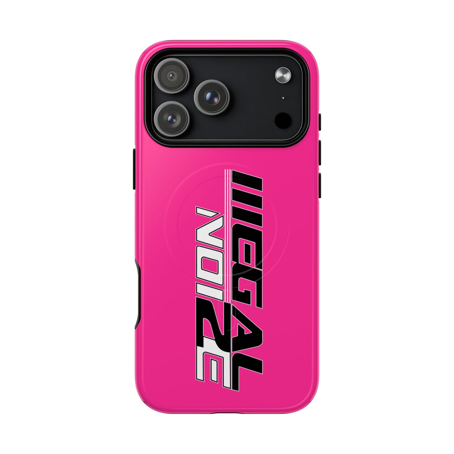 Illegal NoiZe Hot Pink Tough Magnetic iPhone Case