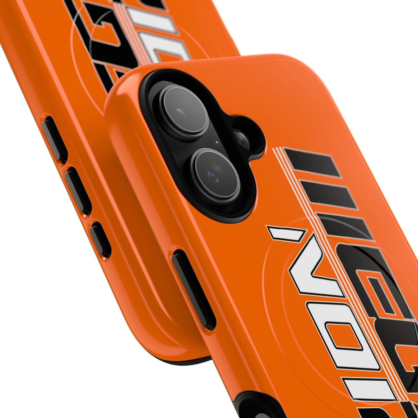 Illegal NoiZe Cosmic Orange Tough Magnetic iPhone Case
