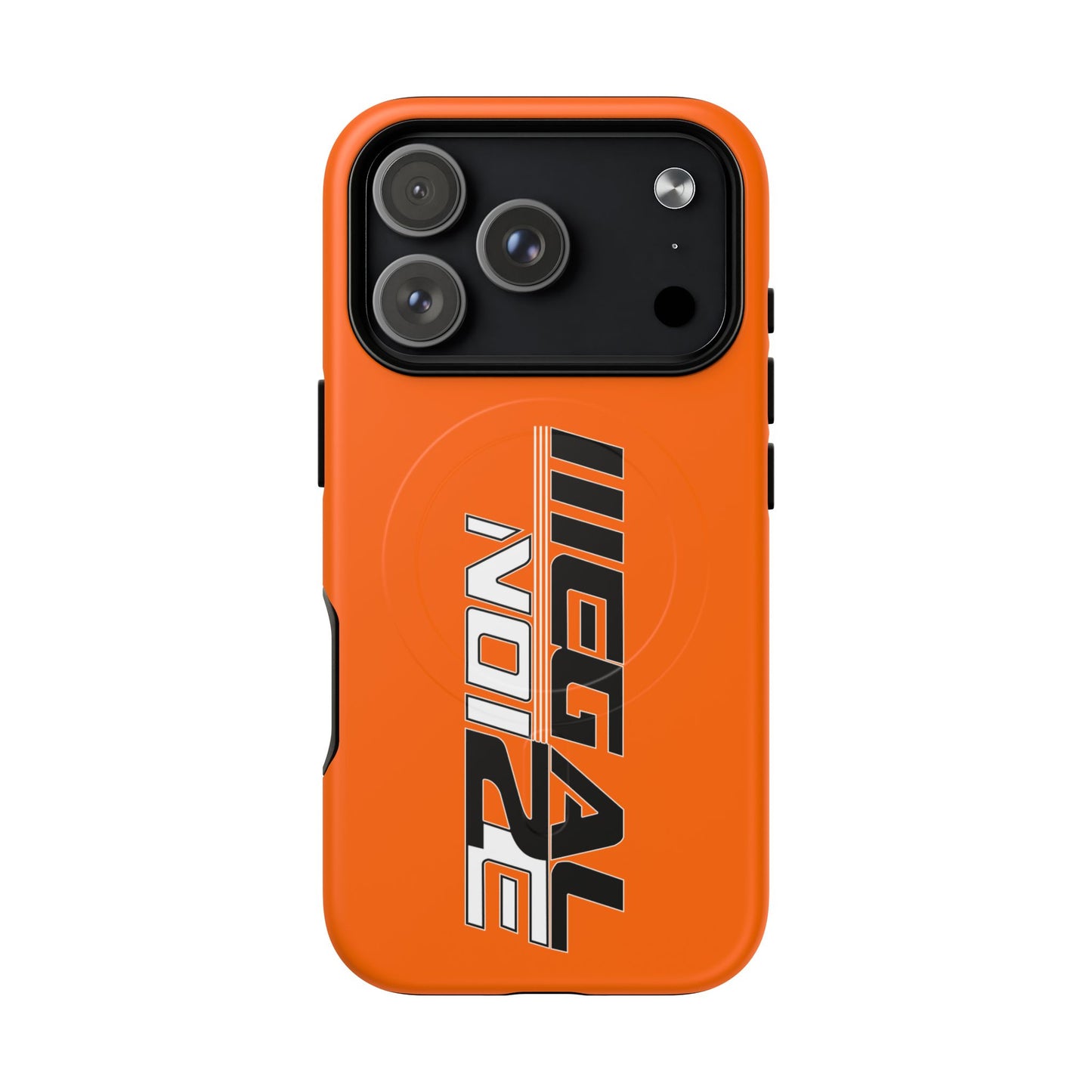 Illegal NoiZe Cosmic Orange Tough Magnetic iPhone Case