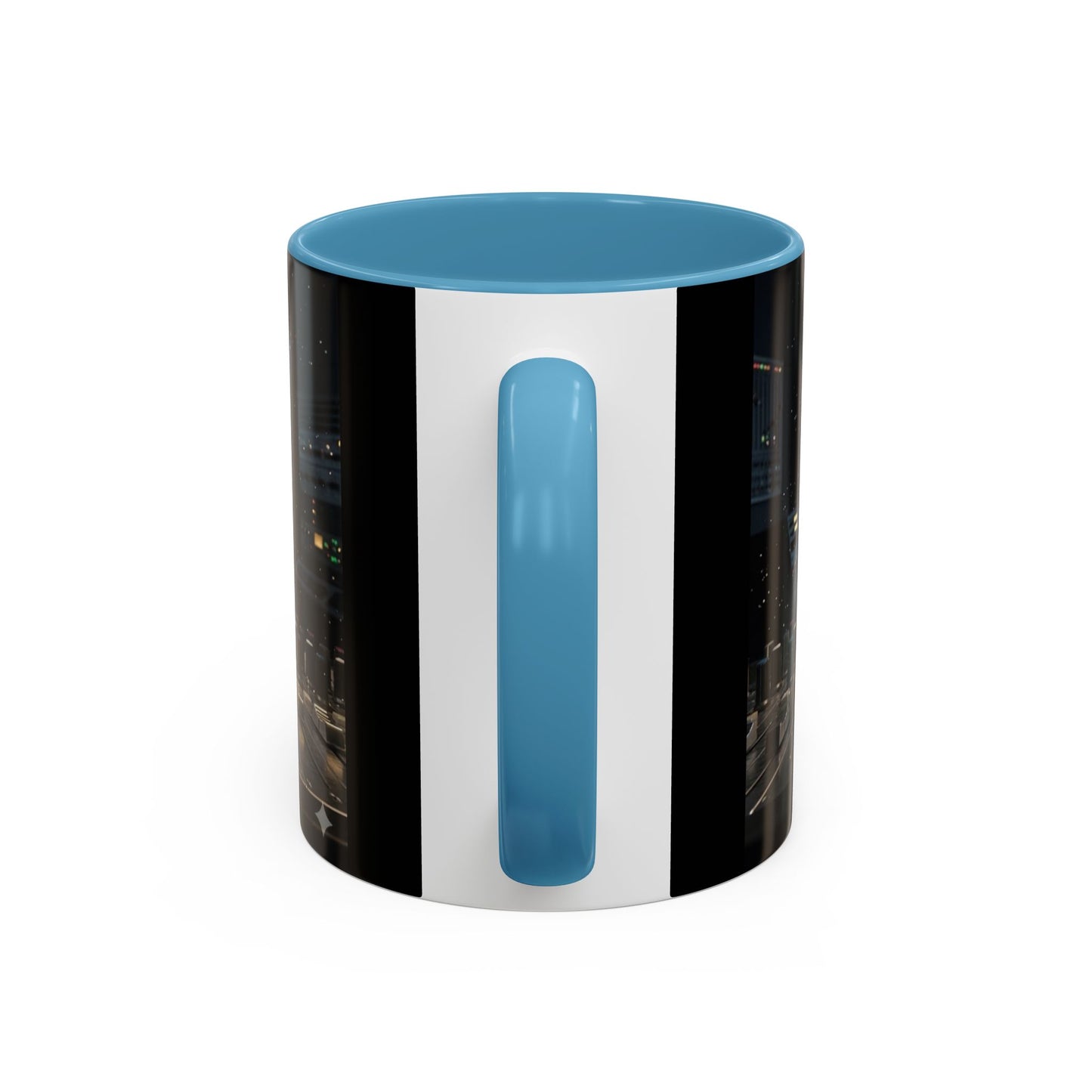 Golden Cassette Galaxy Mug – Retro Music Studio Coffee Cup (11oz)